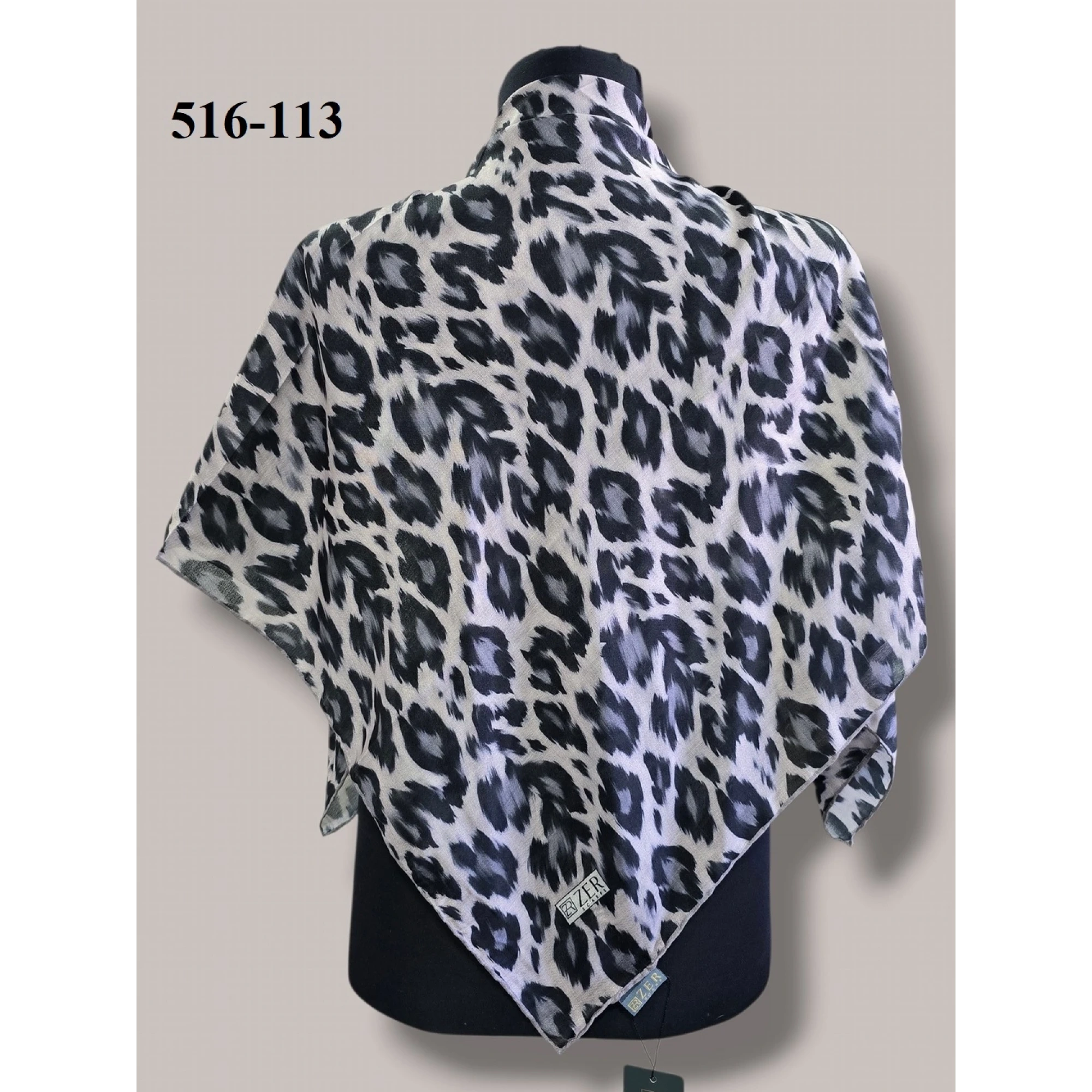 Zer Scarf Dijital Soft Eşarp 516-113