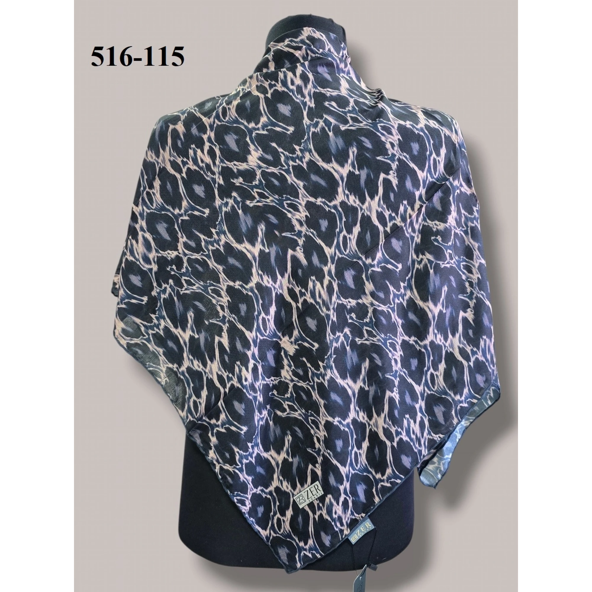 Zer Scarf Dijital Soft Eşarp 516-115