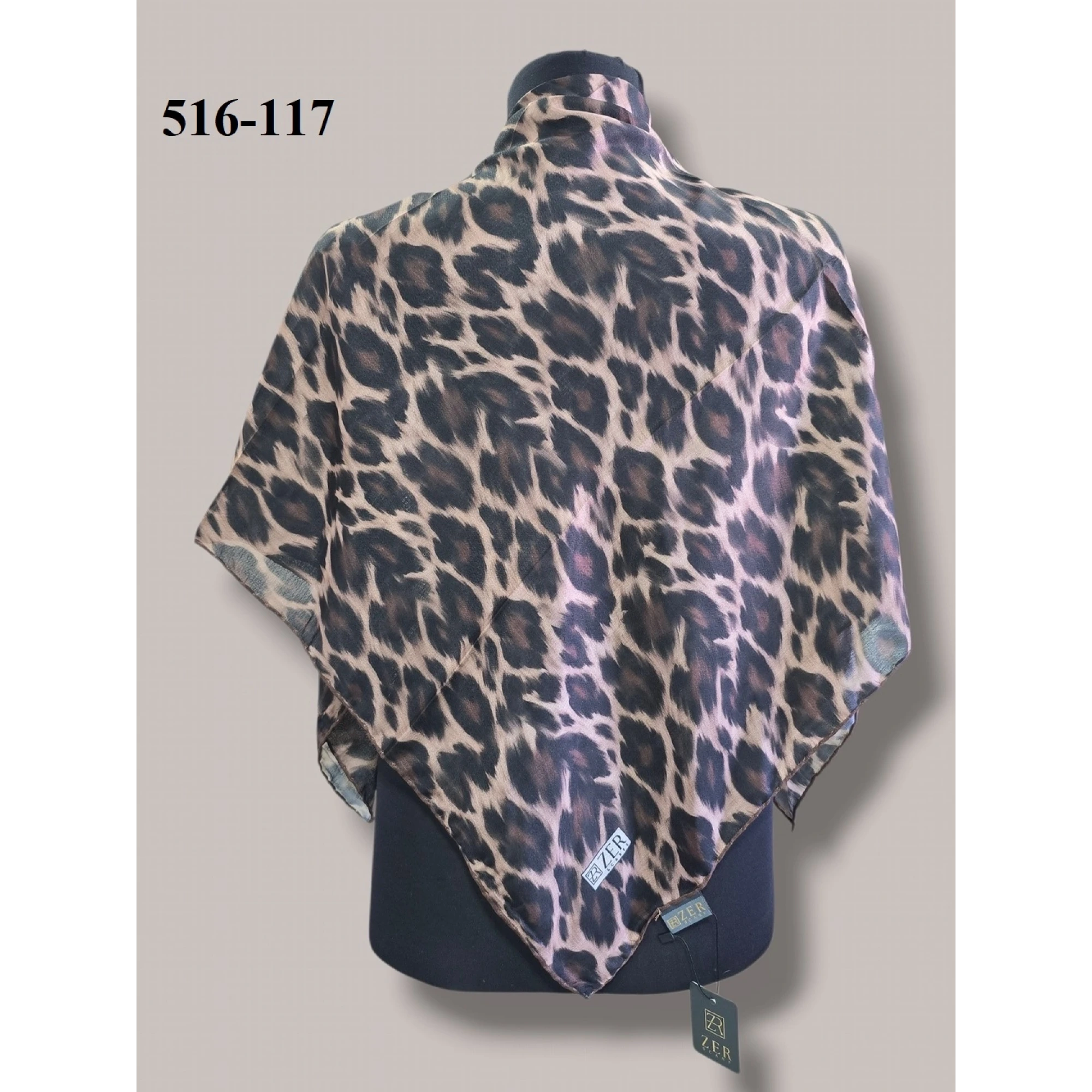 Zer Scarf Dijital Soft Eşarp 516-117