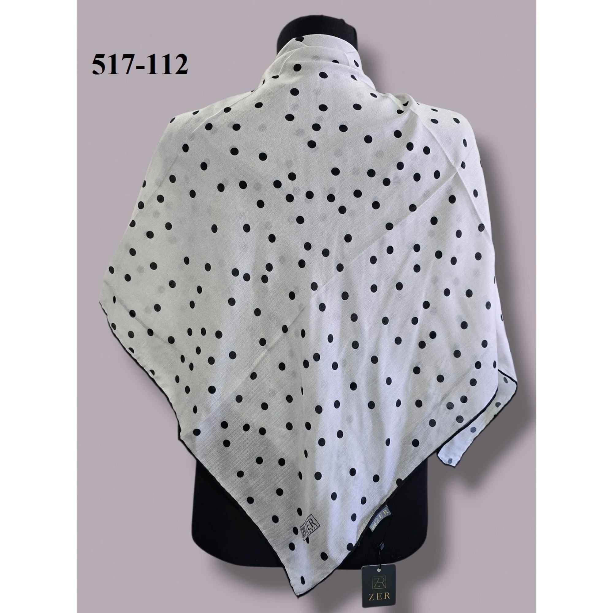 Zer Scarf Dijital Soft Eşarp 517-112