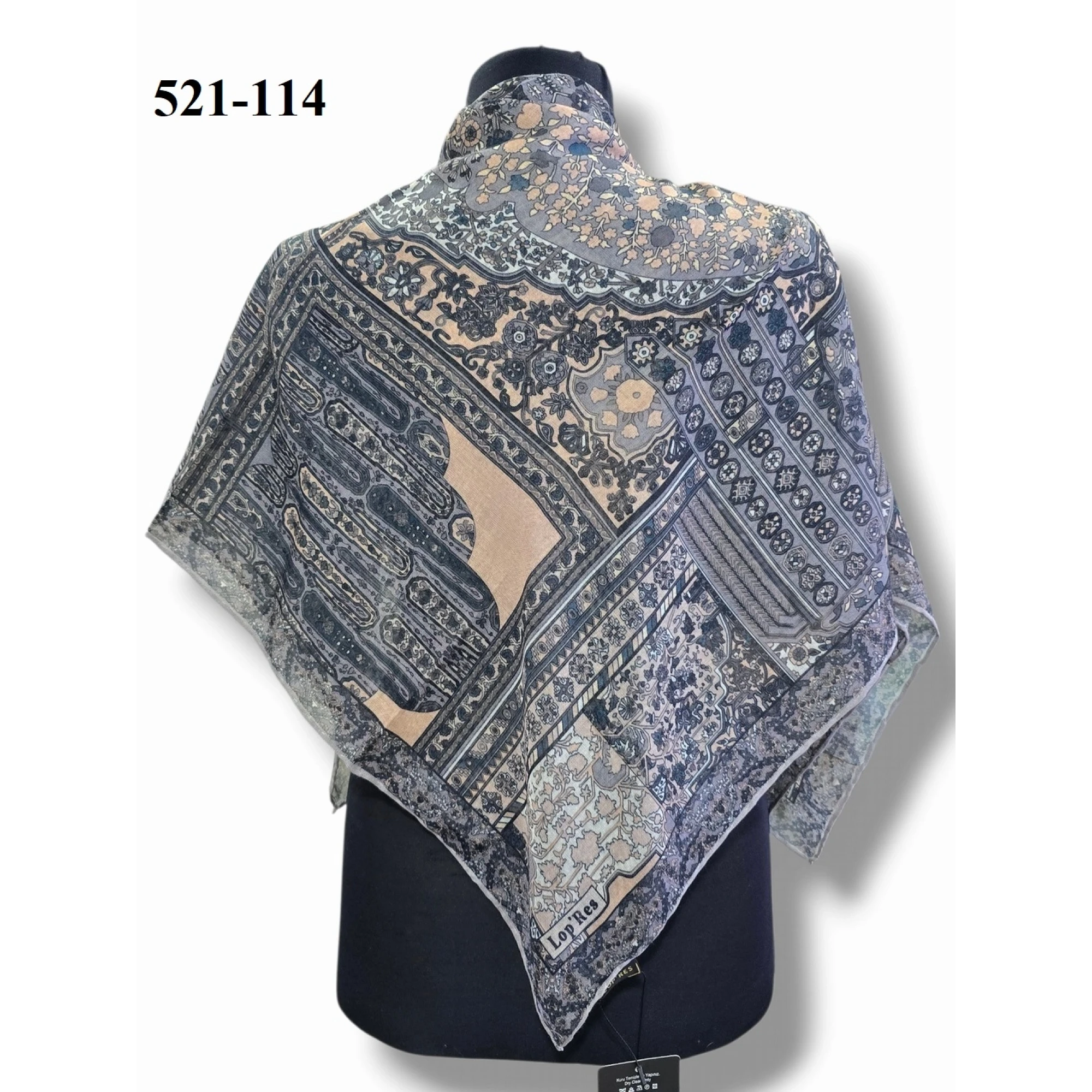 Lopres Dijital Soft Eşarp 521-114