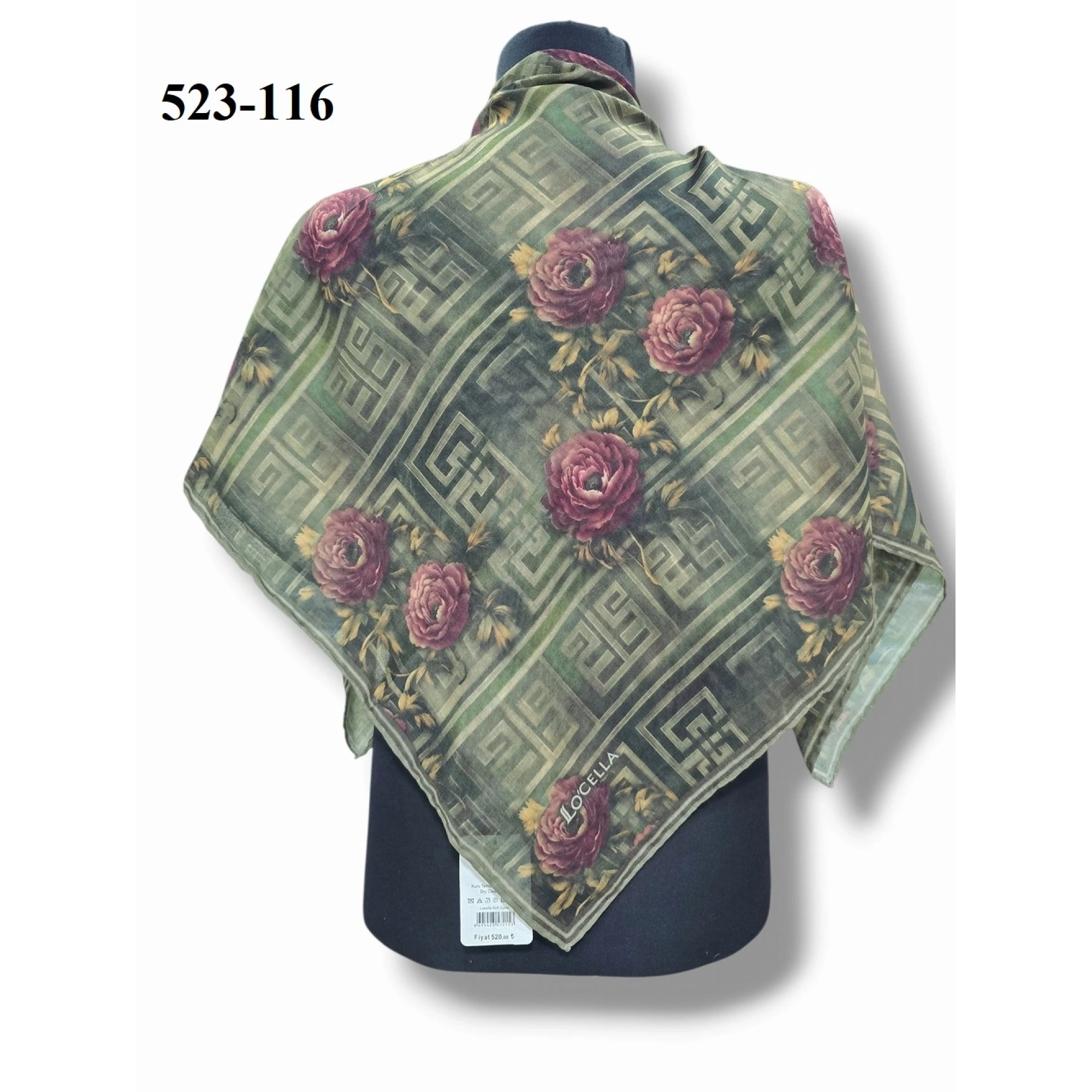 Locella Soft Pamuk Eşarp 523-116