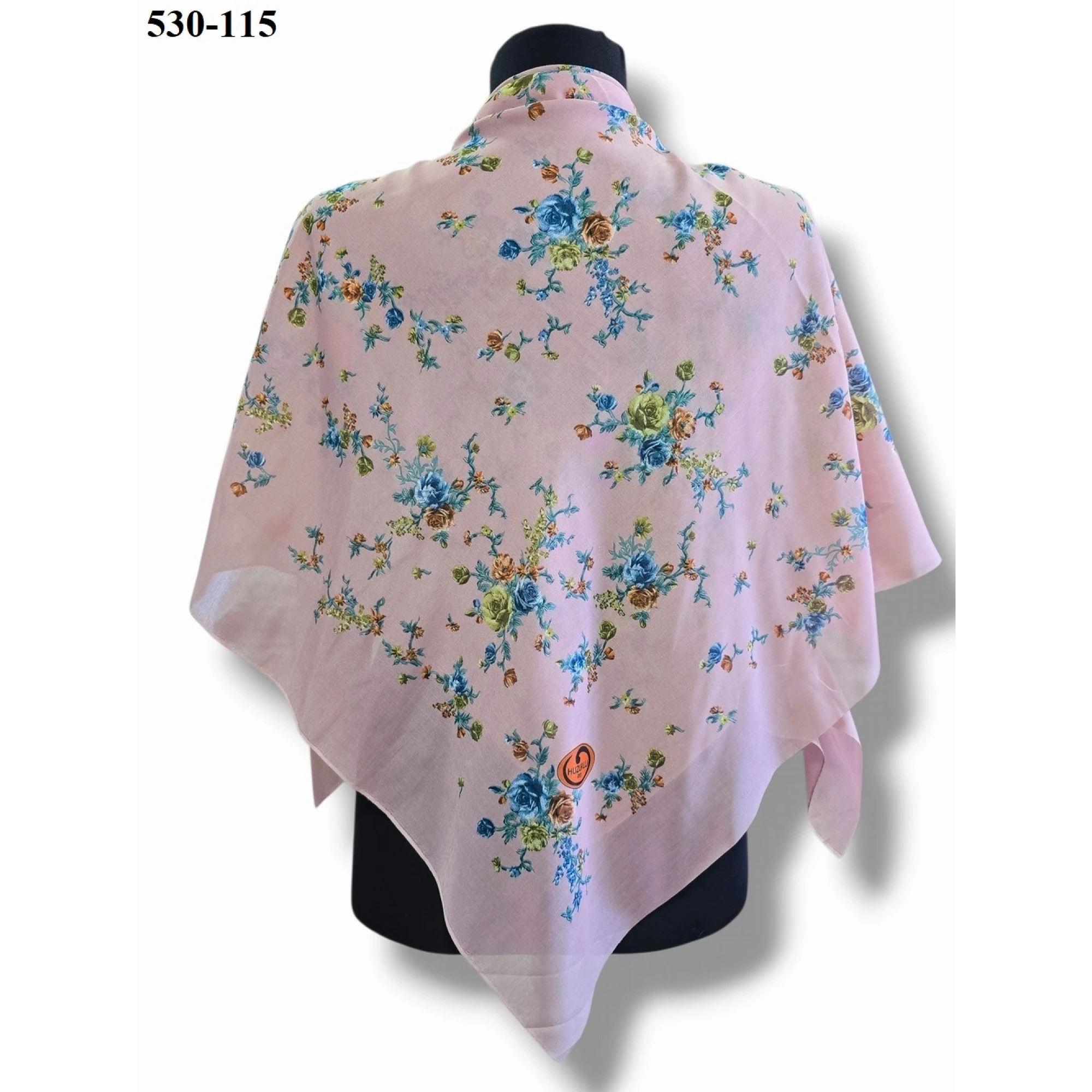 Huzurlu İpek Polyester Oyalık Yazma 530-115