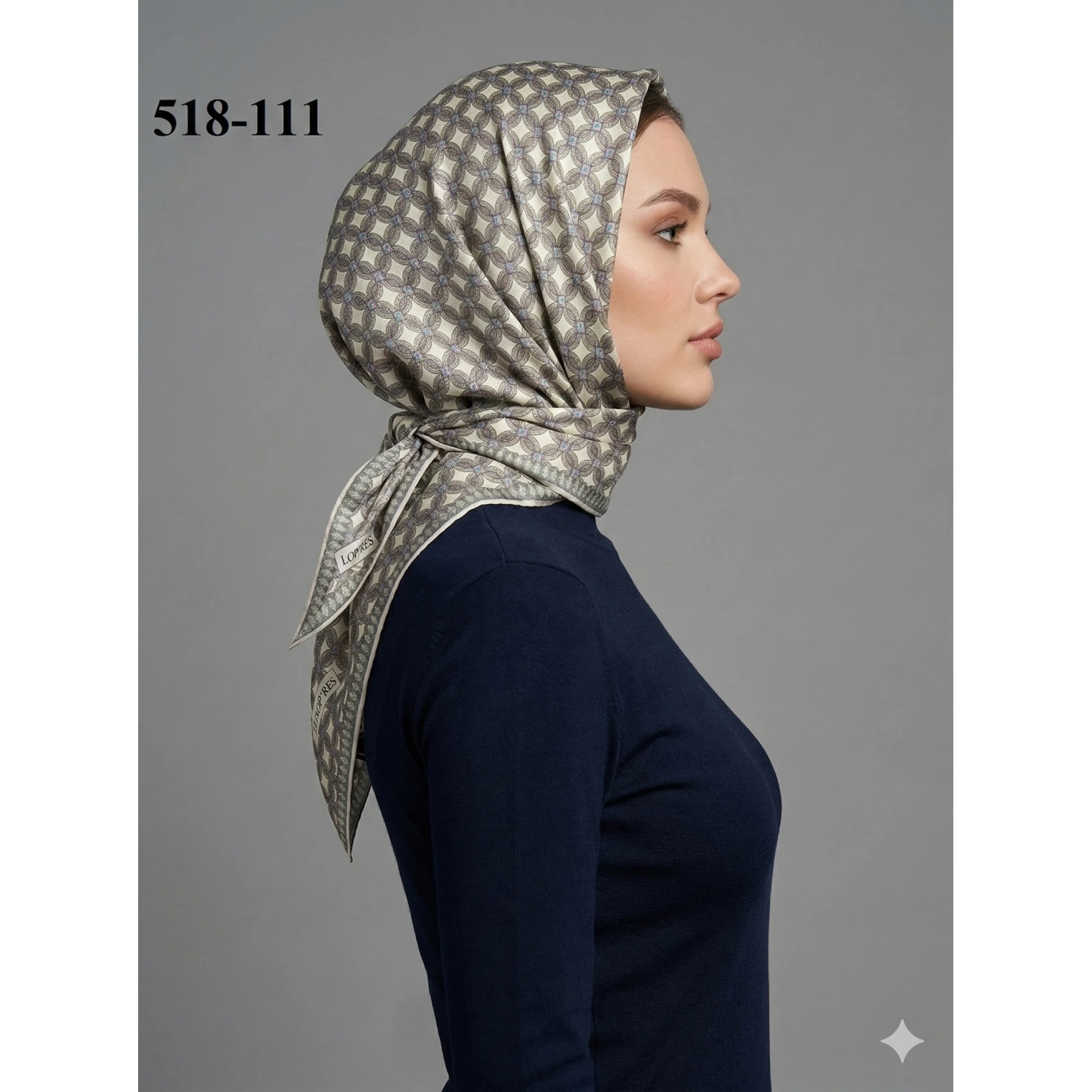 Lopres Dijital Soft Eşarp 518-111