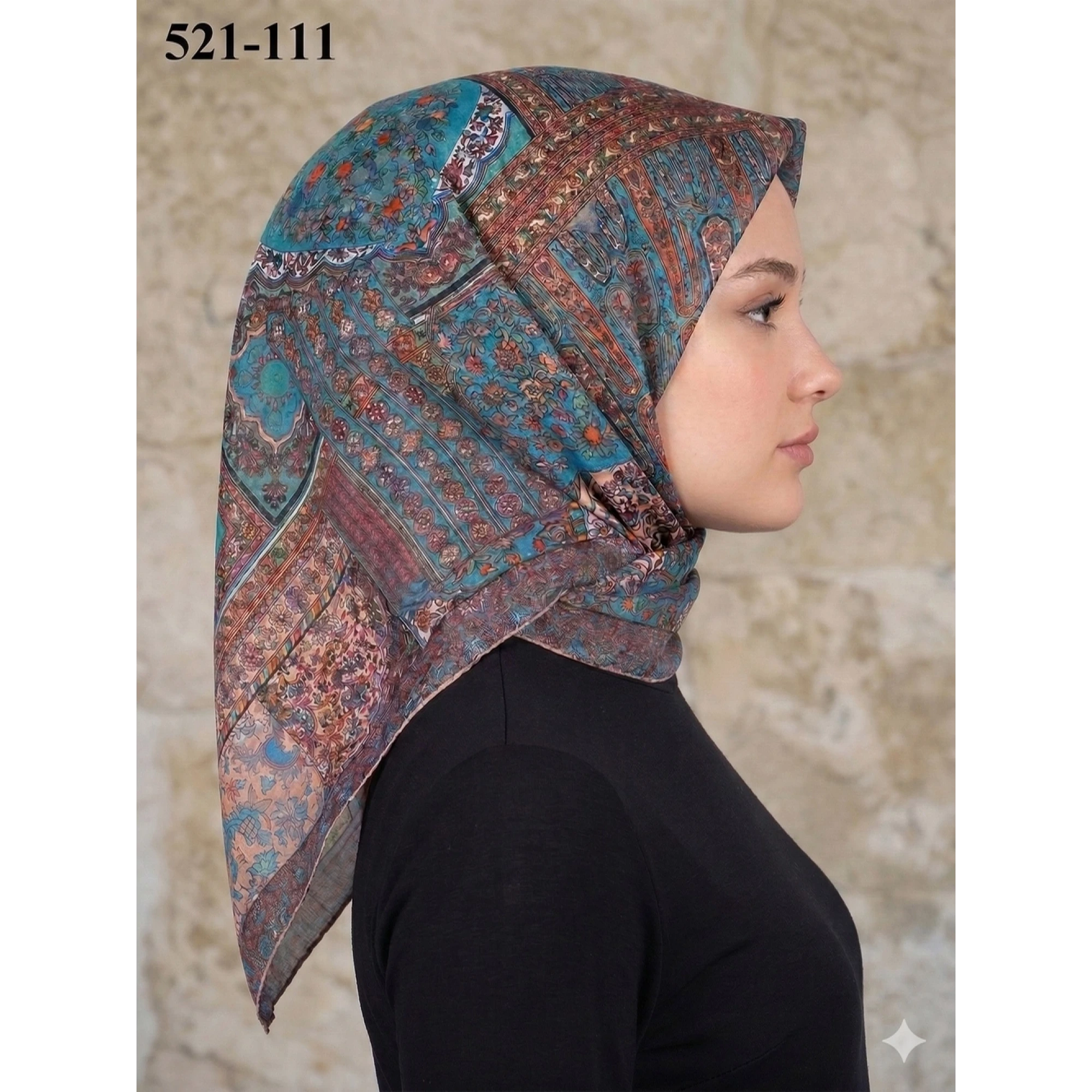 Lopres Dijital Soft Eşarp 521-111