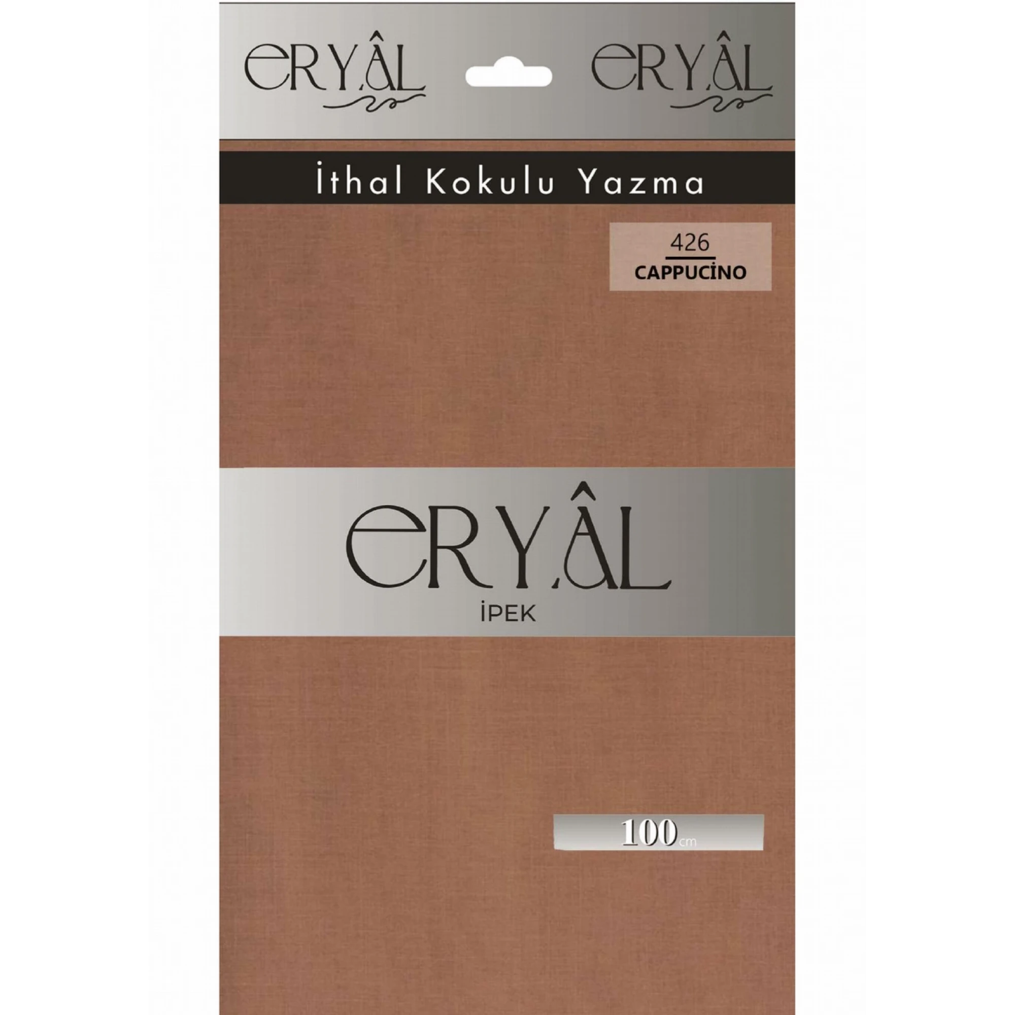 Eryal İpek Düz Renk Poşetli Oyalık Yazma 426 Cappucino