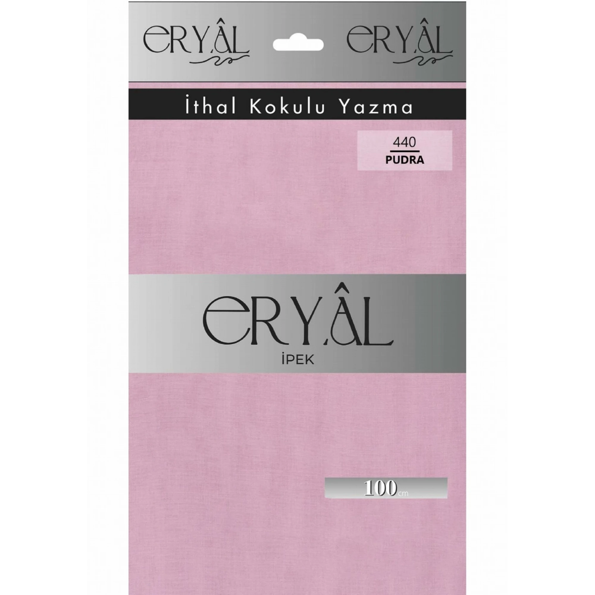 Eryal İpek Düz Renk Poşetli Oyalık Yazma 440 Pudra