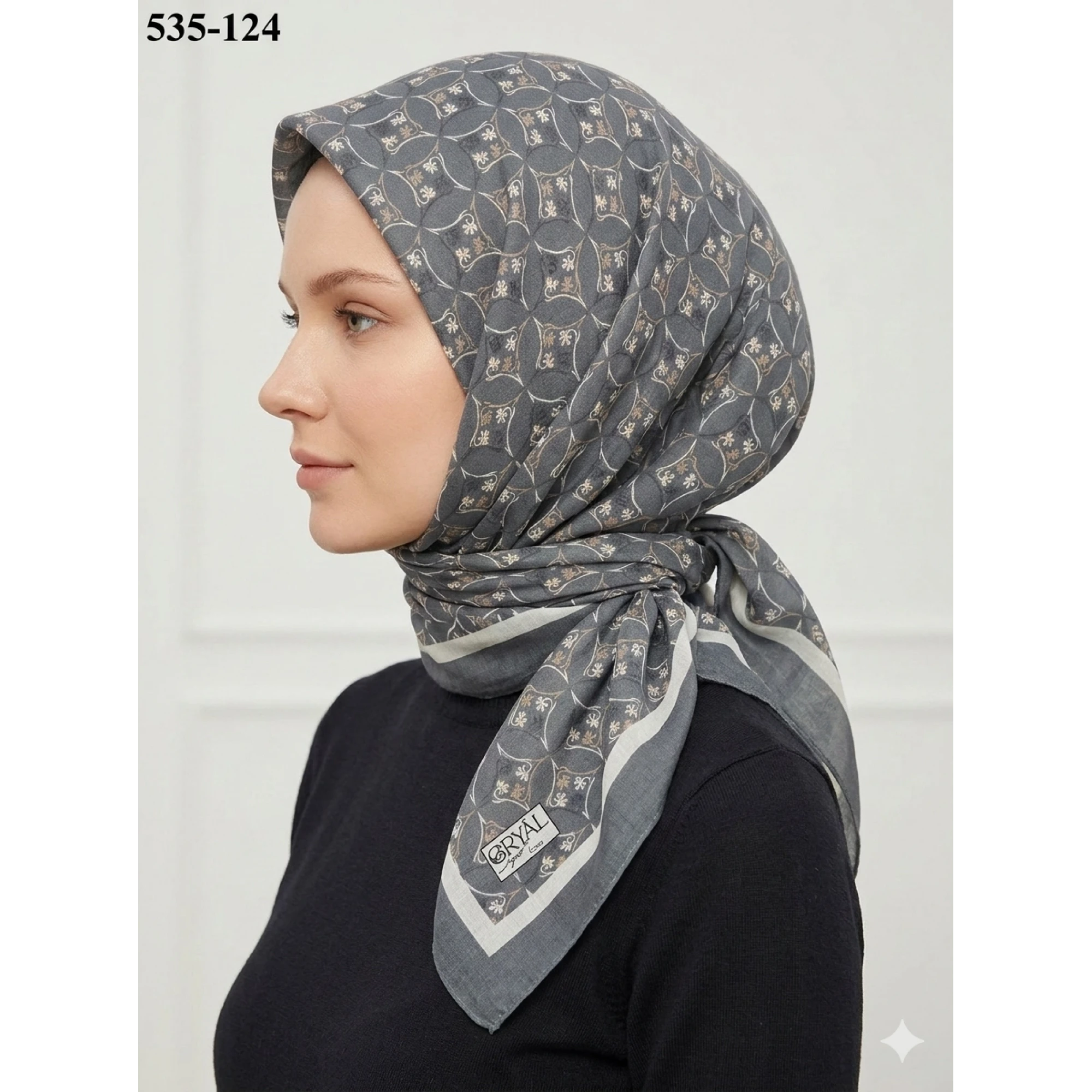 Eryal İpek Soft Pamuk Eşarp 535-124