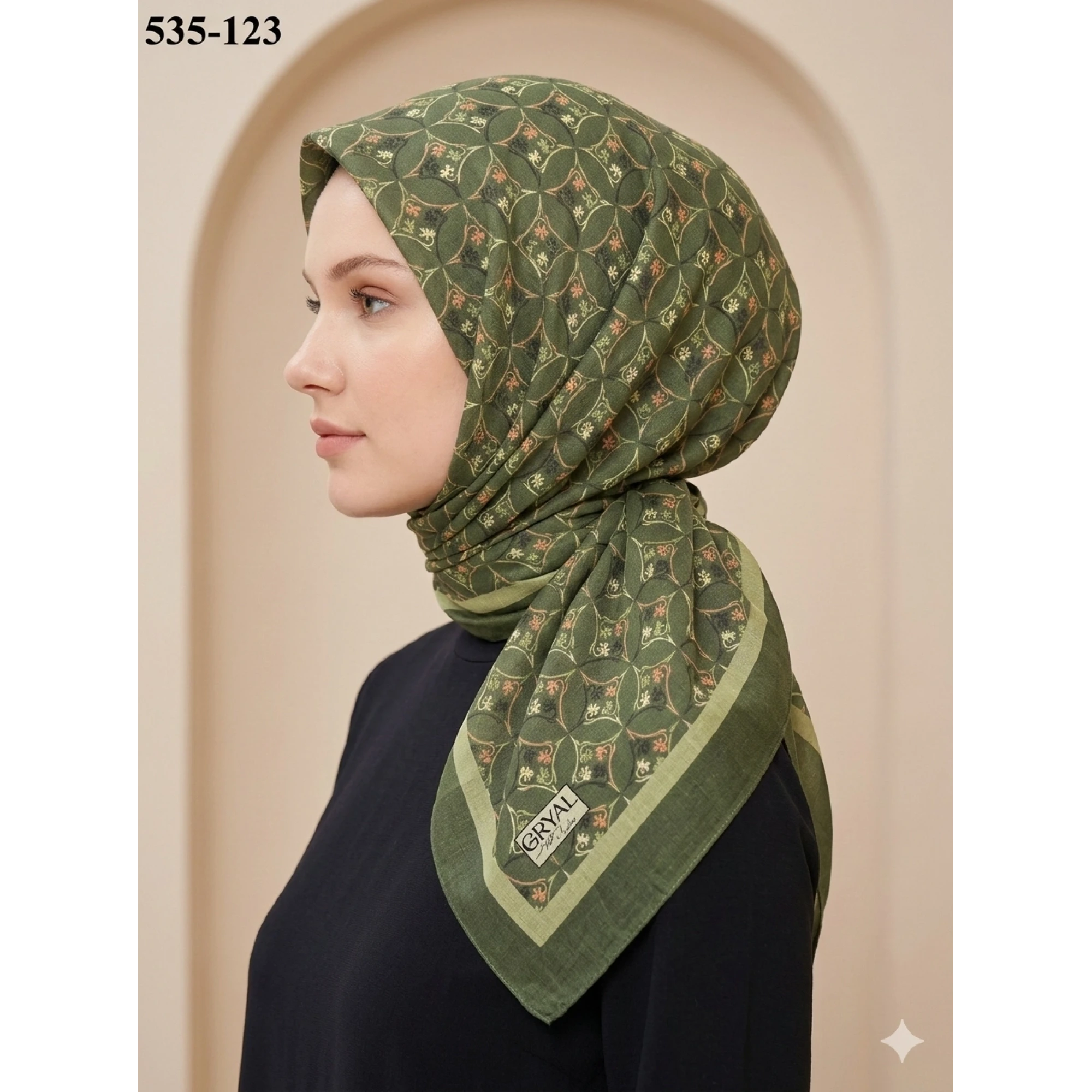 Eryal İpek Soft Pamuk Eşarp 535-123