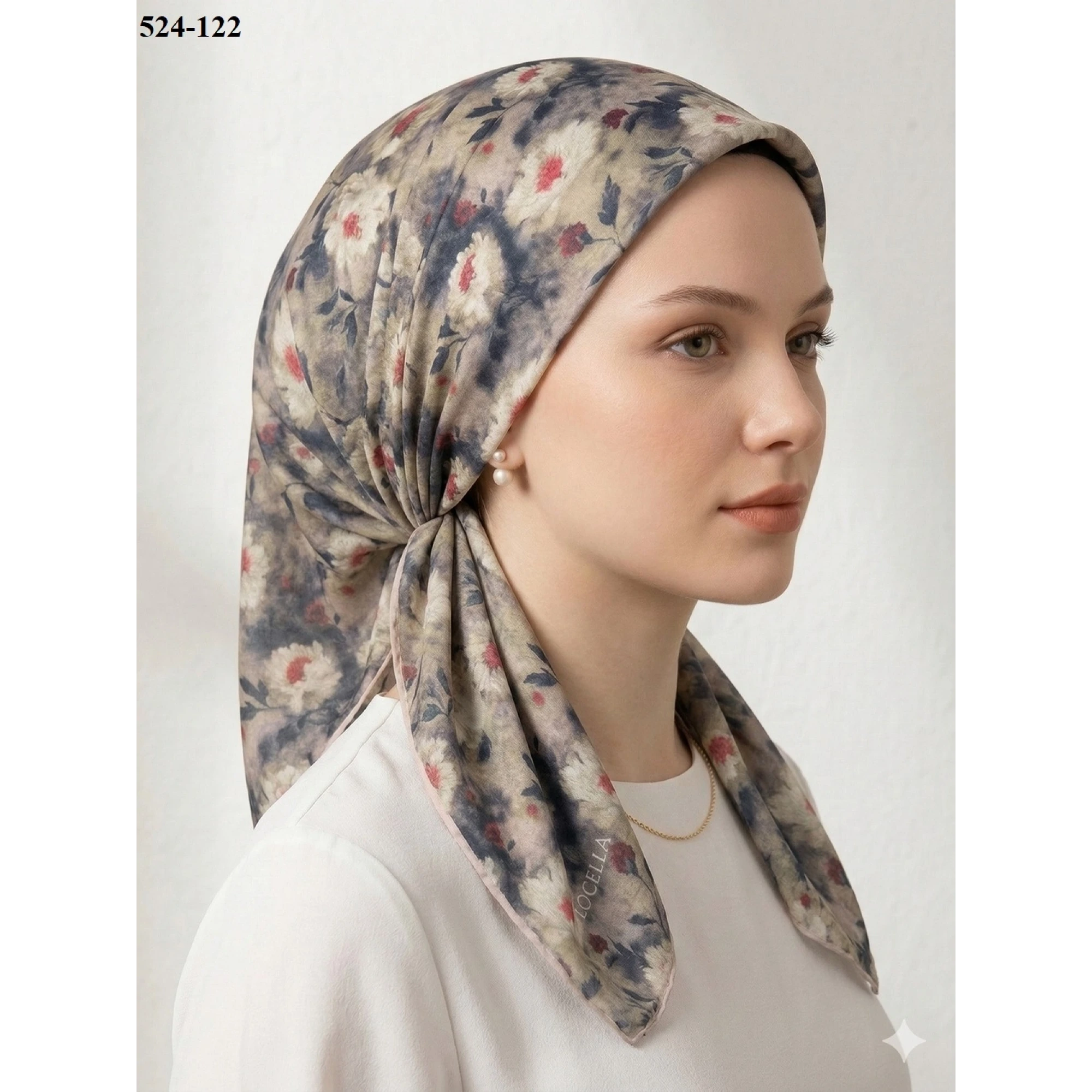 Locella Soft Pamuk Eşarp 524-122