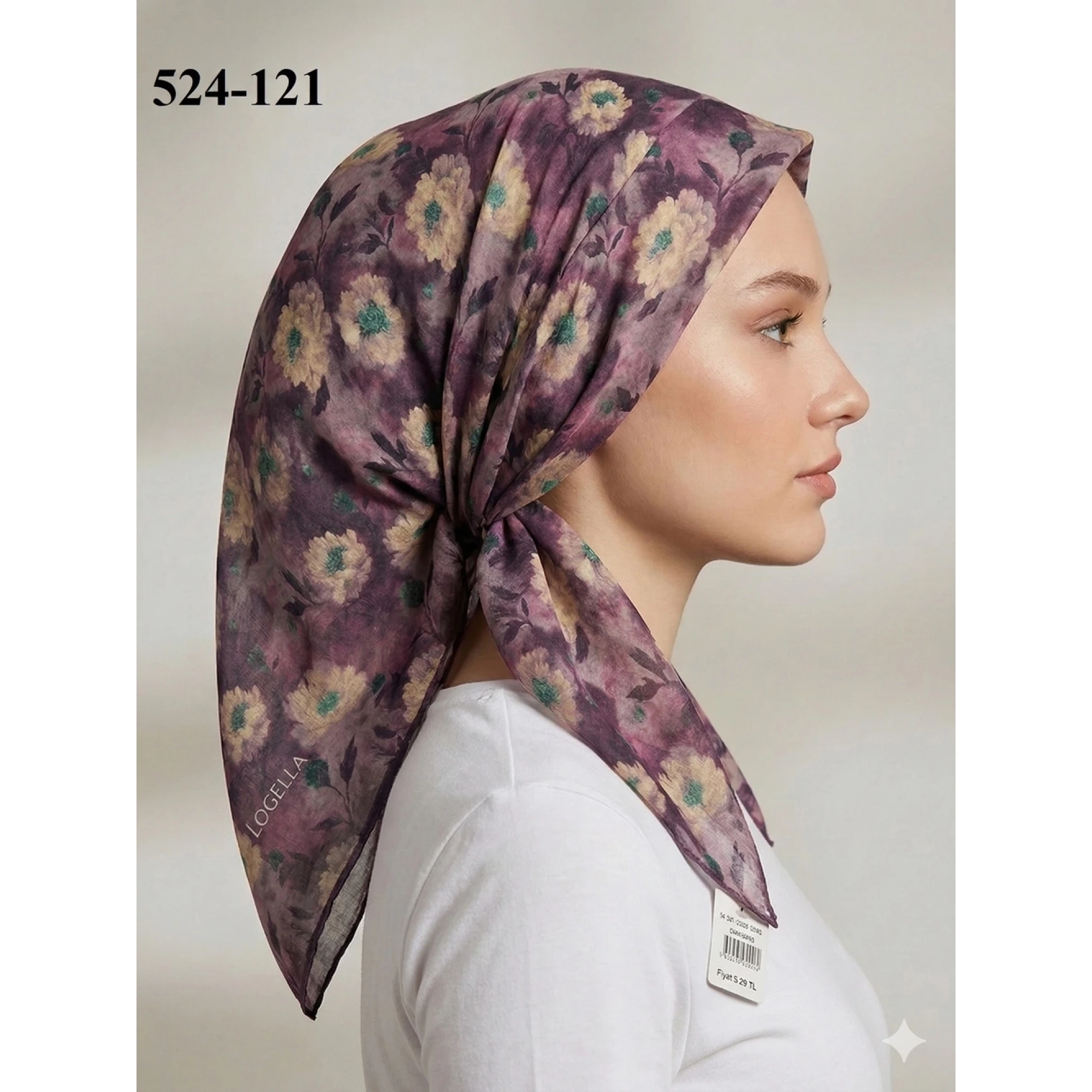 Locella Soft Pamuk Eşarp 524-121