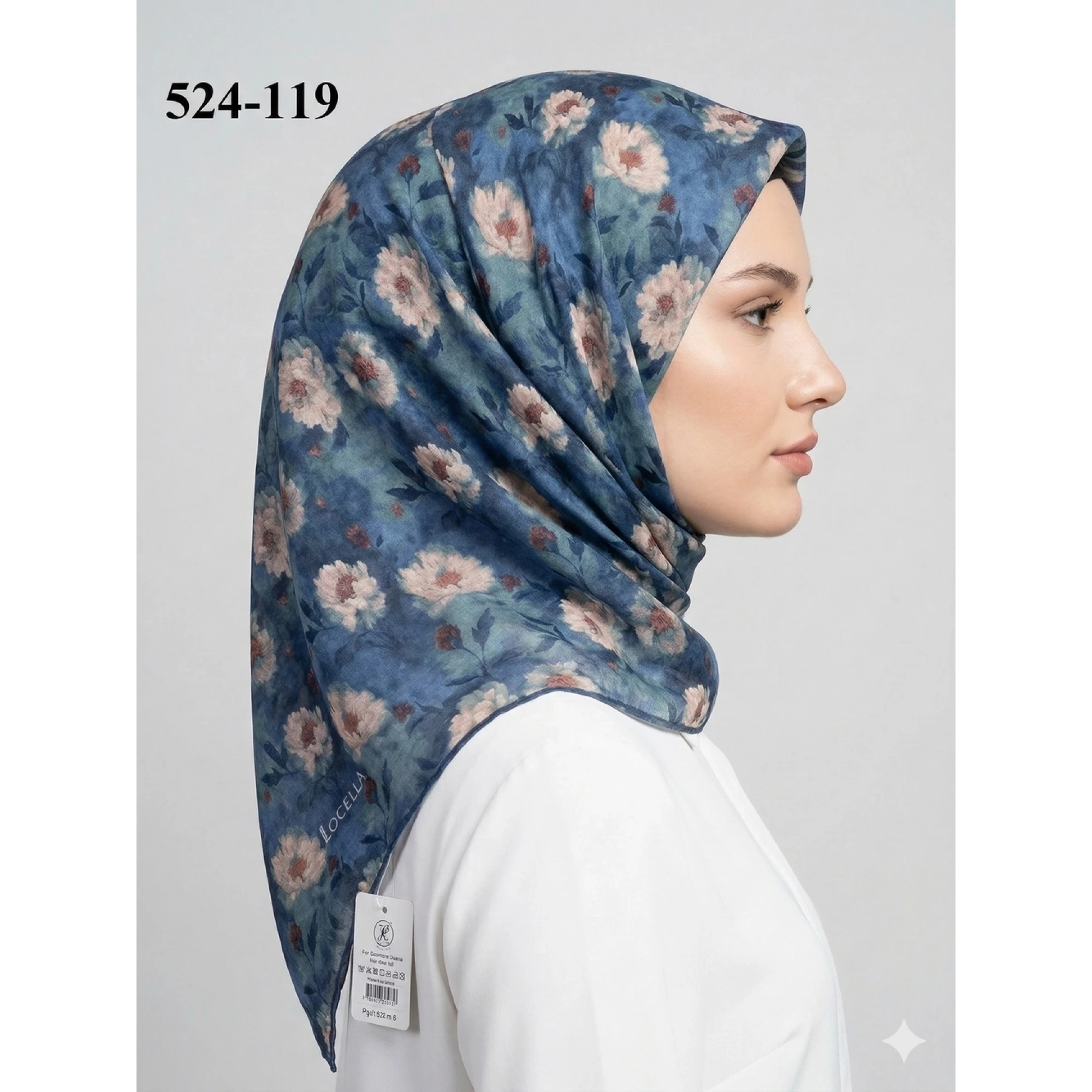 Locella Soft Pamuk Eşarp 524-119