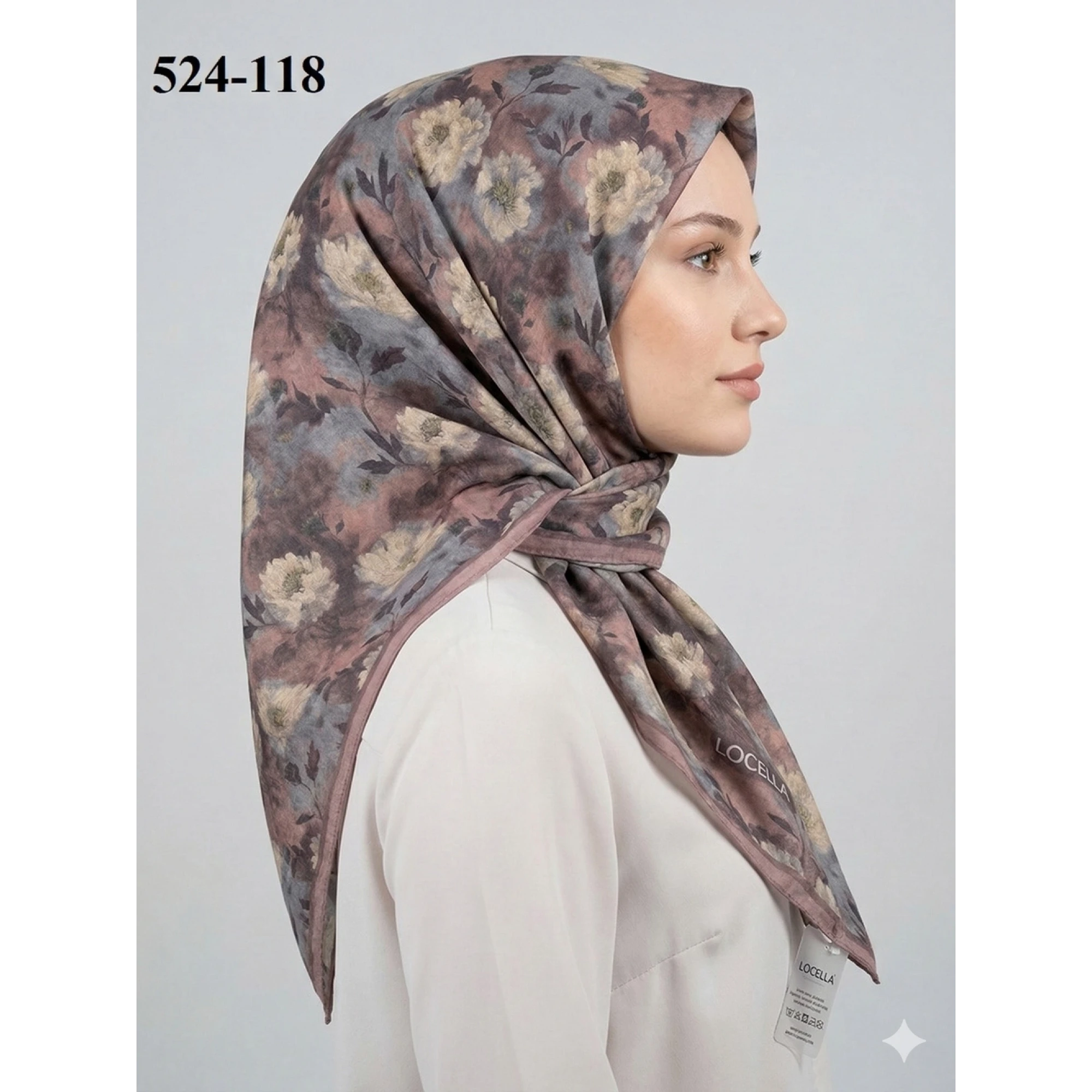 Locella Soft Pamuk Eşarp 524-118