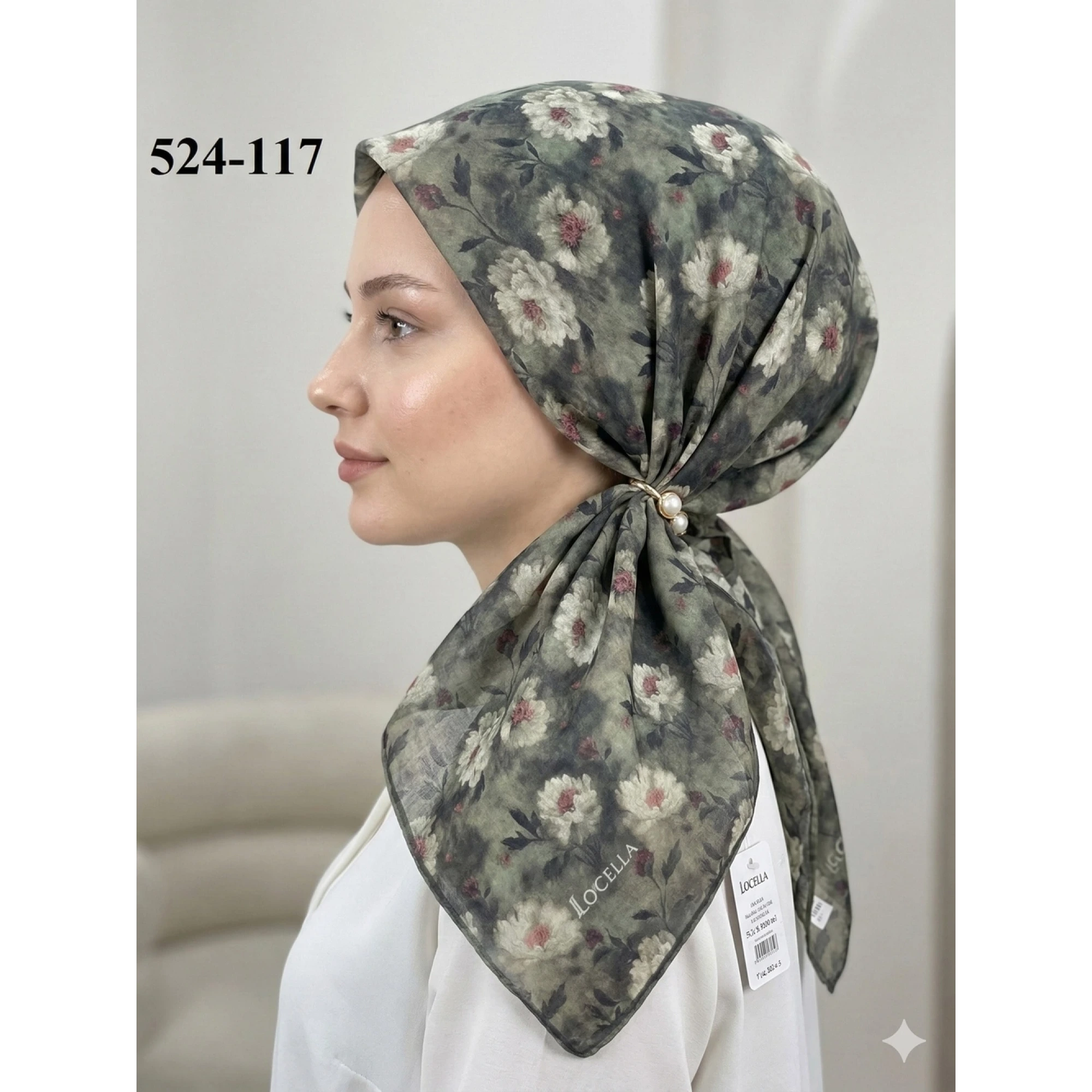 Locella Soft Pamuk Eşarp 524-117