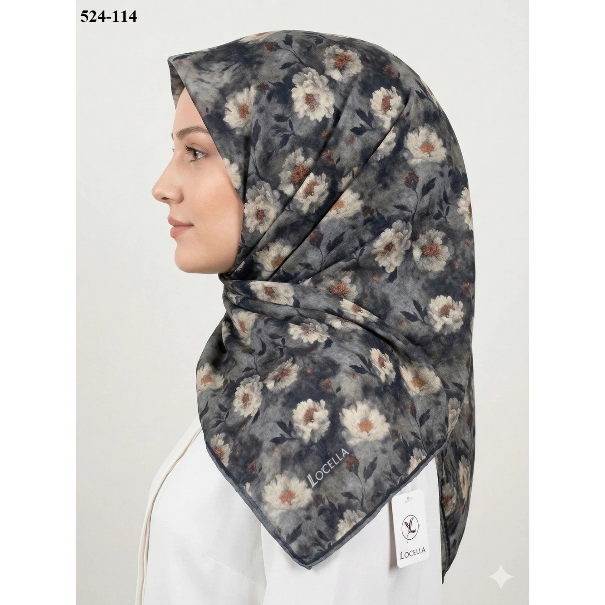Locella Soft Pamuk Eşarp 524-114