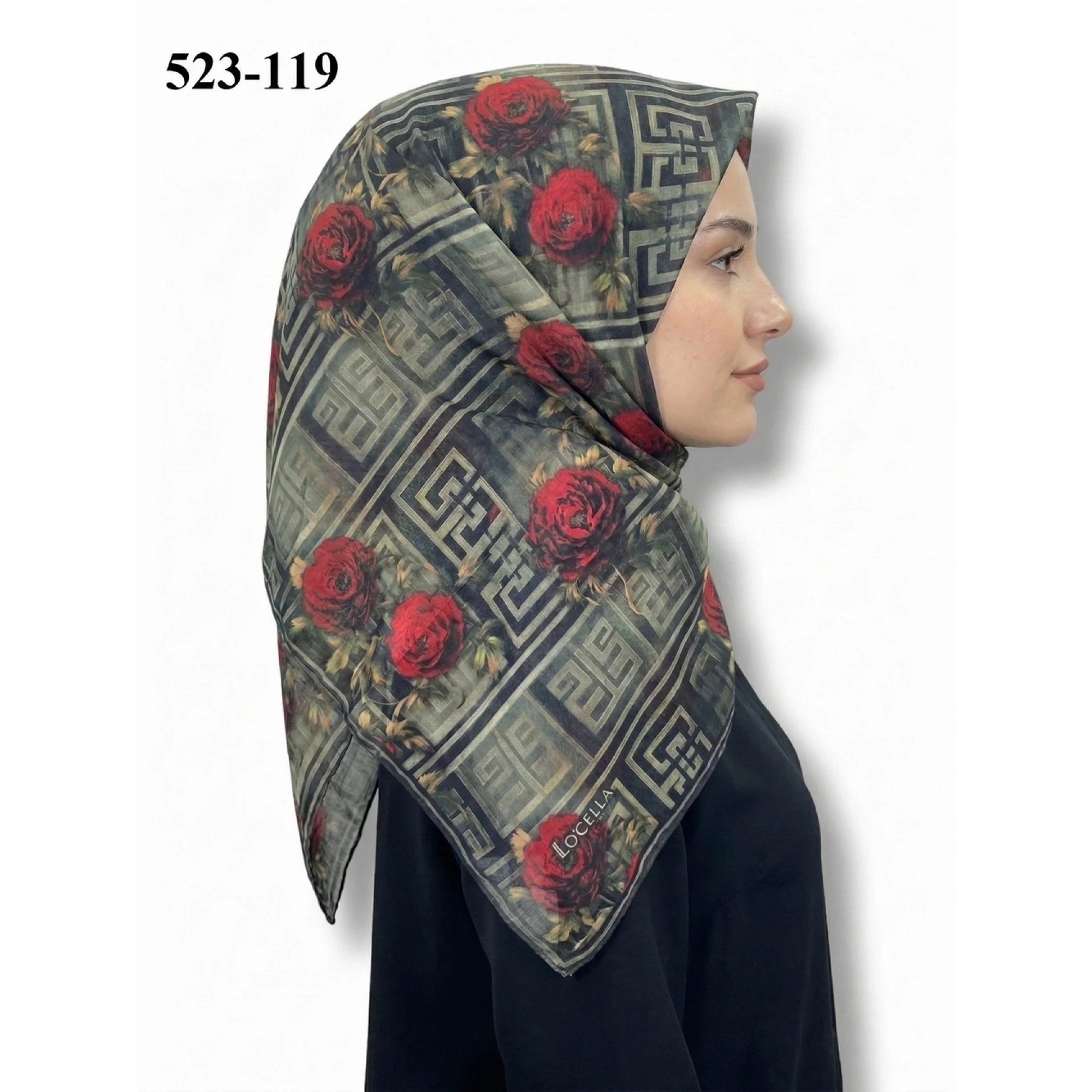 Locella Soft Pamuk Eşarp 523-119