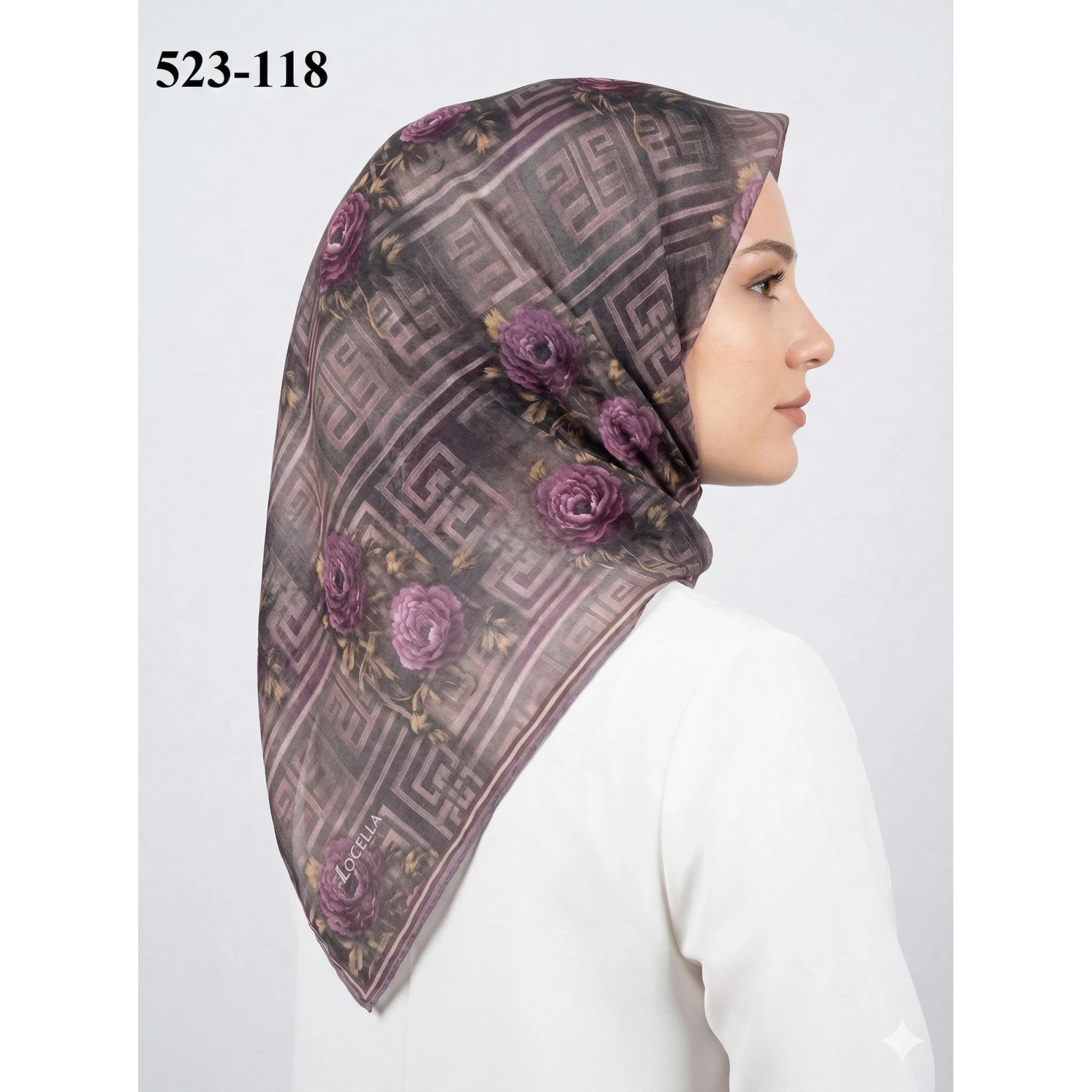 Locella Soft Pamuk Eşarp 523-118