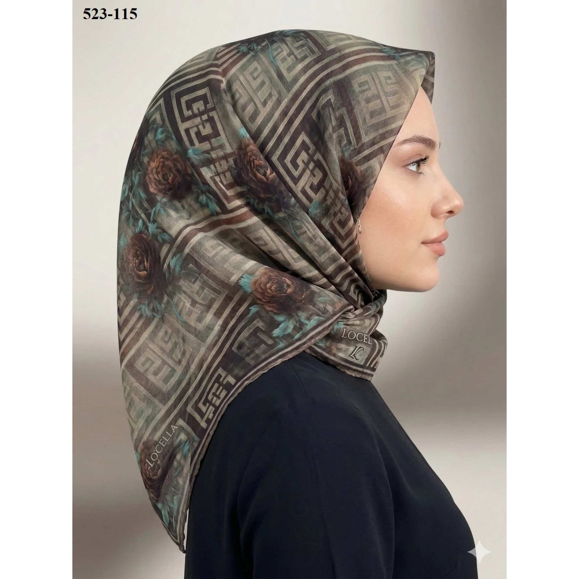 Locella Soft Pamuk Eşarp 523-115