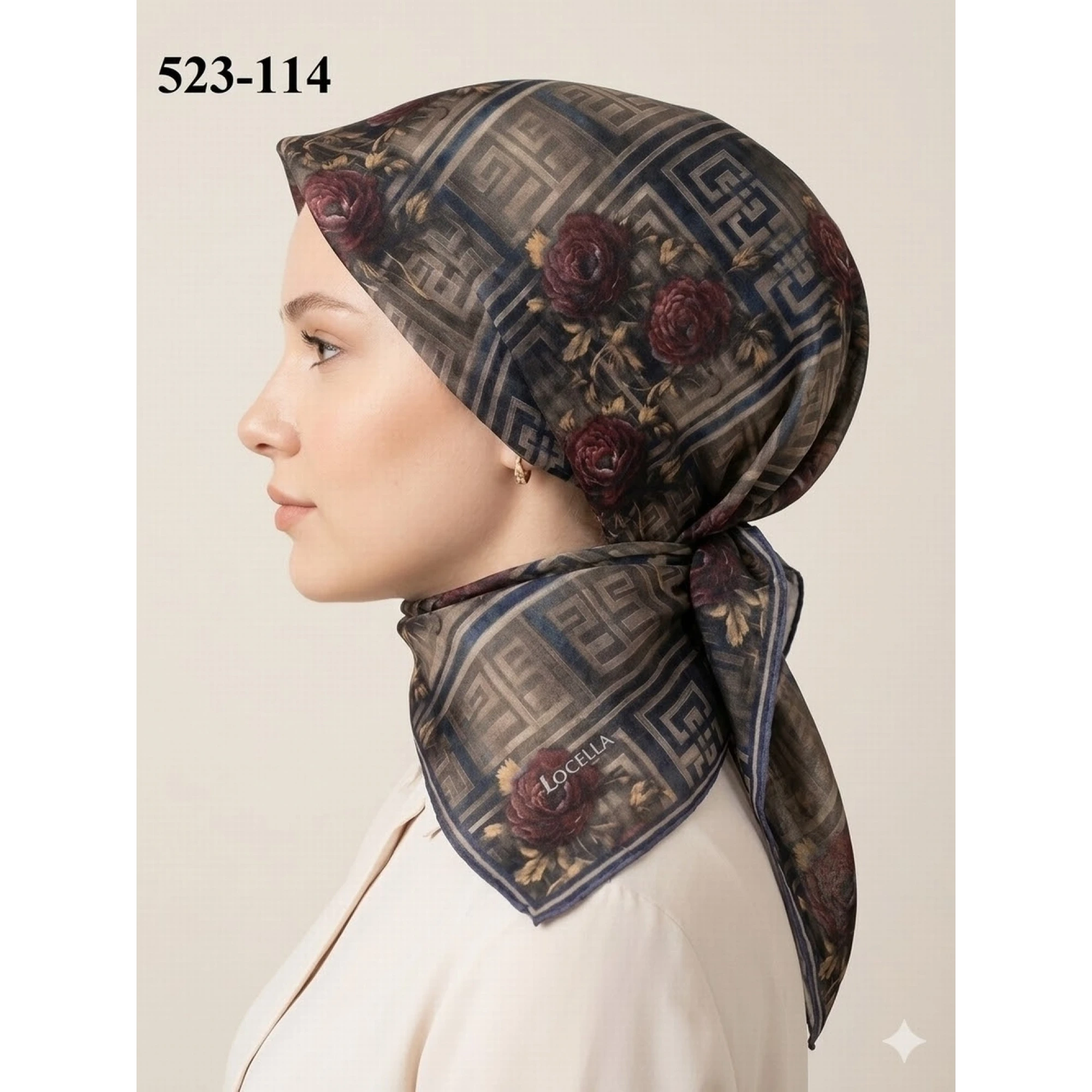 Locella Soft Pamuk Eşarp 523-114