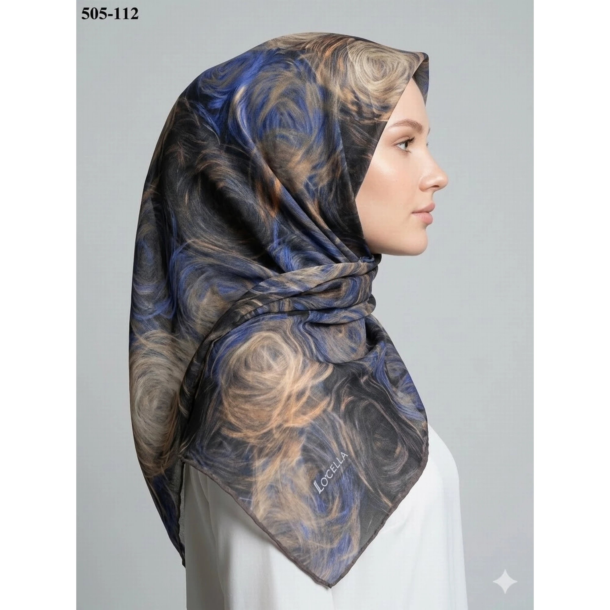 Locella Soft Pamuk Eşarp 505-112