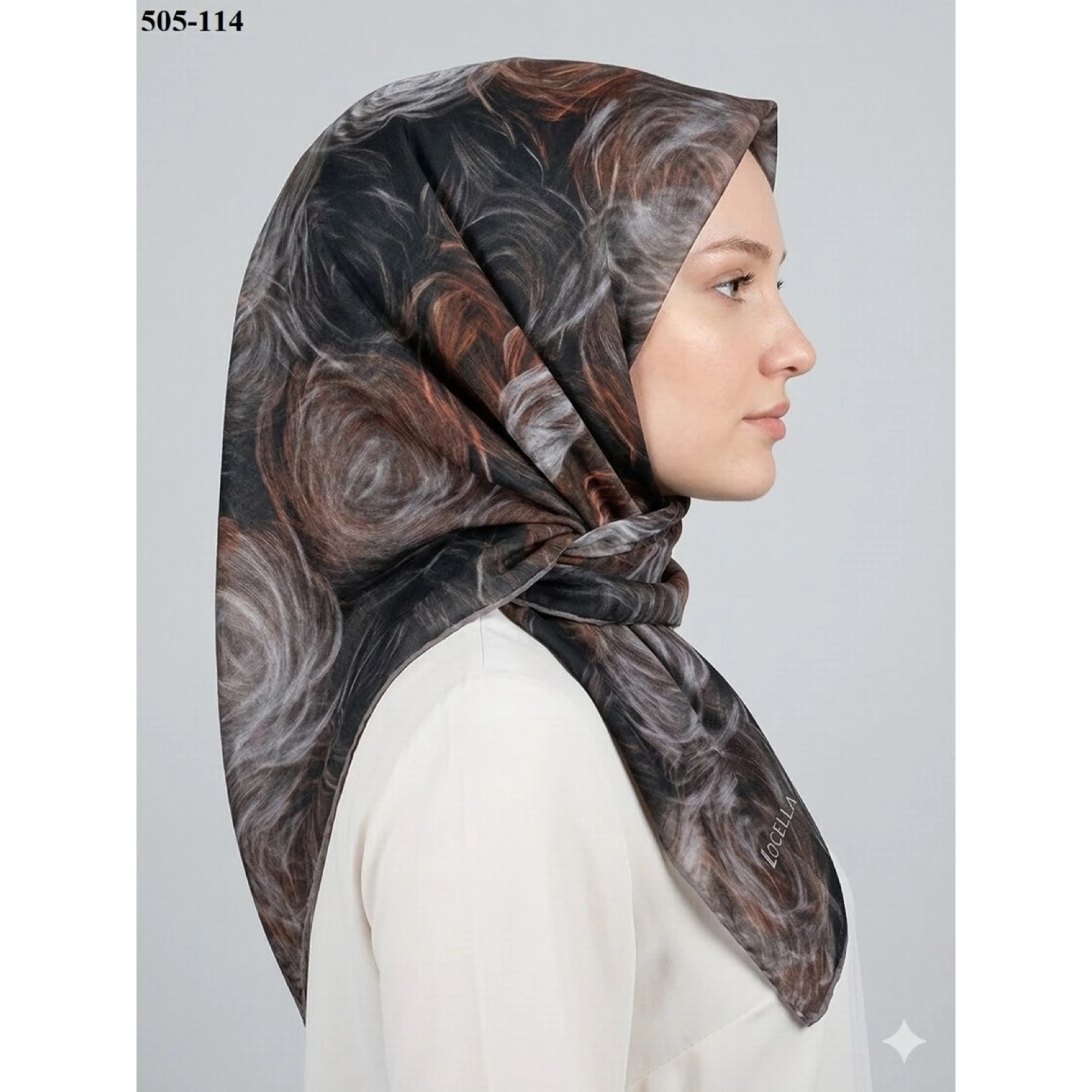 Locella Soft Pamuk Eşarp 505-114