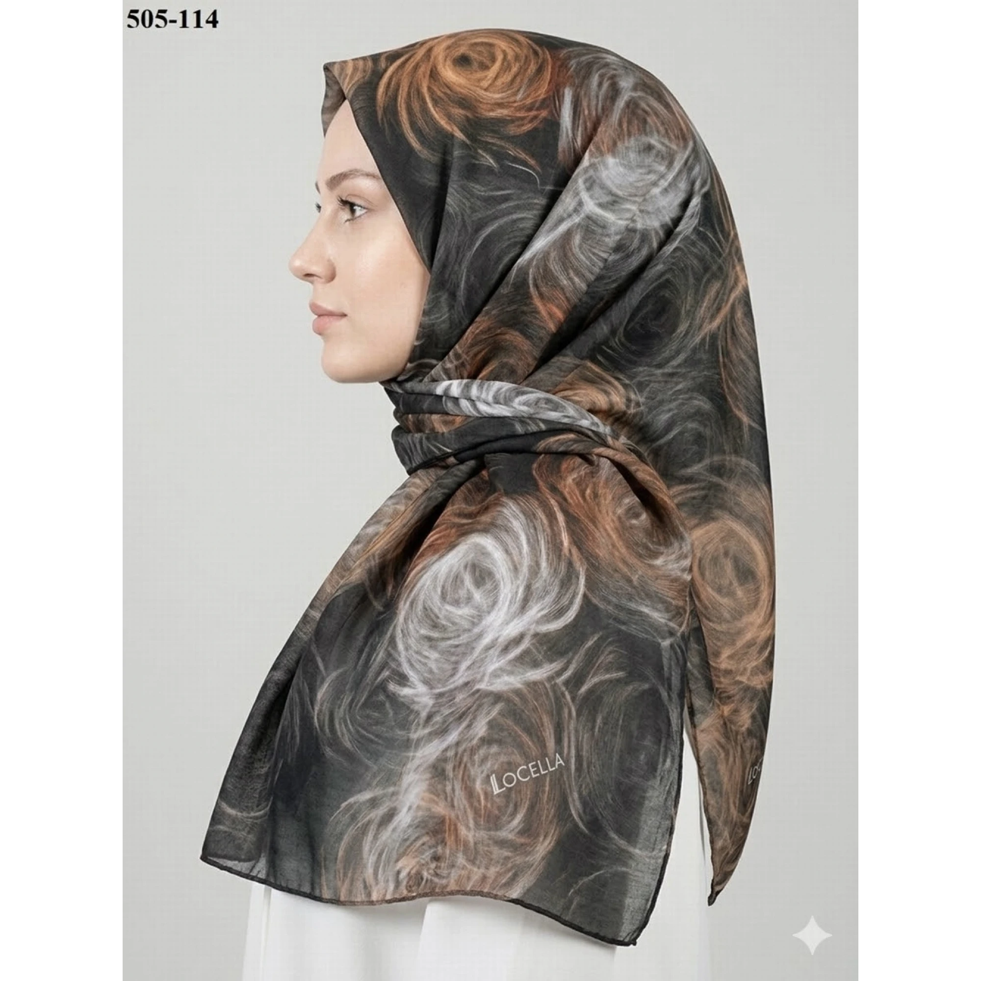 Locella Soft Pamuk Eşarp 505-115