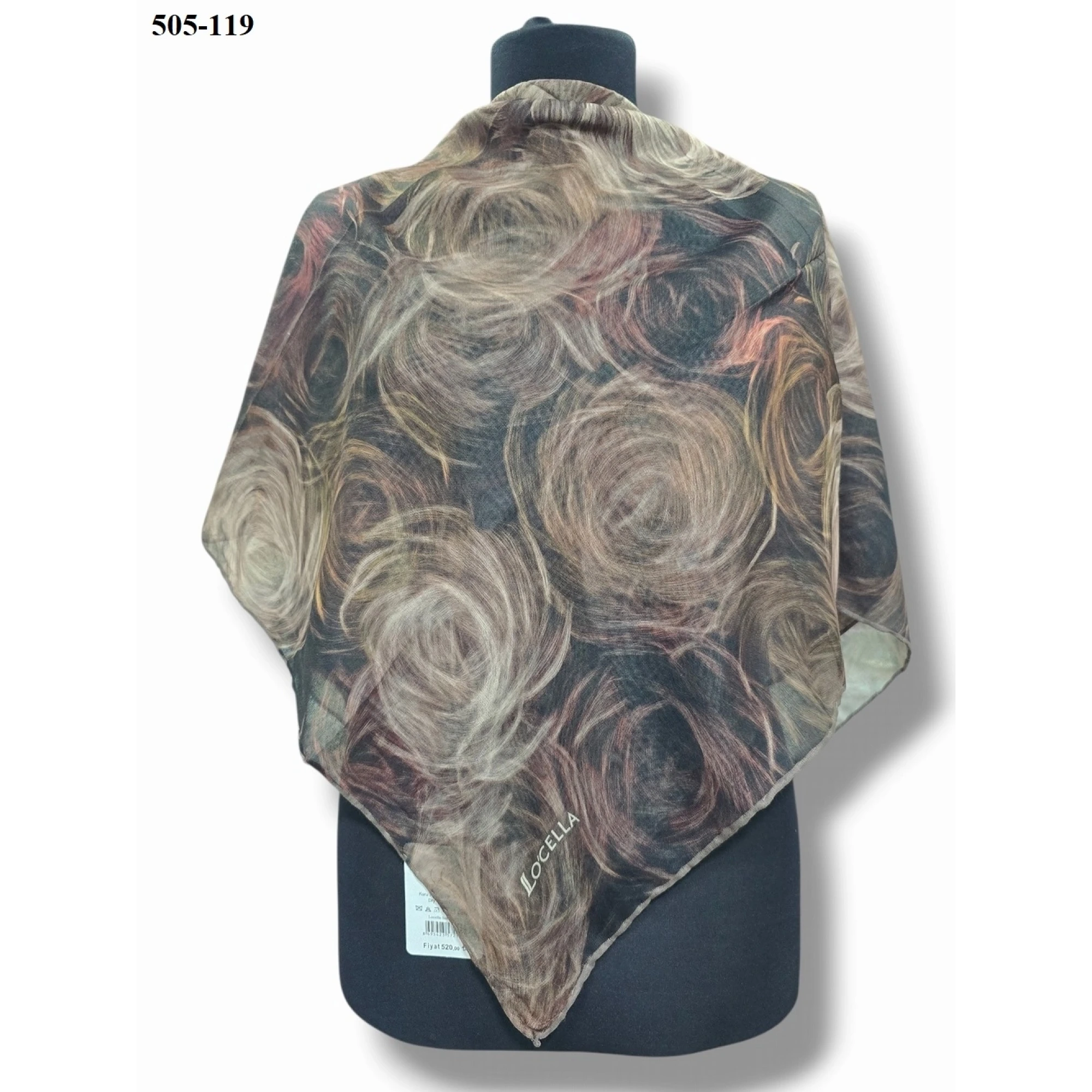 Locella Soft Pamuk Eşarp 505-119