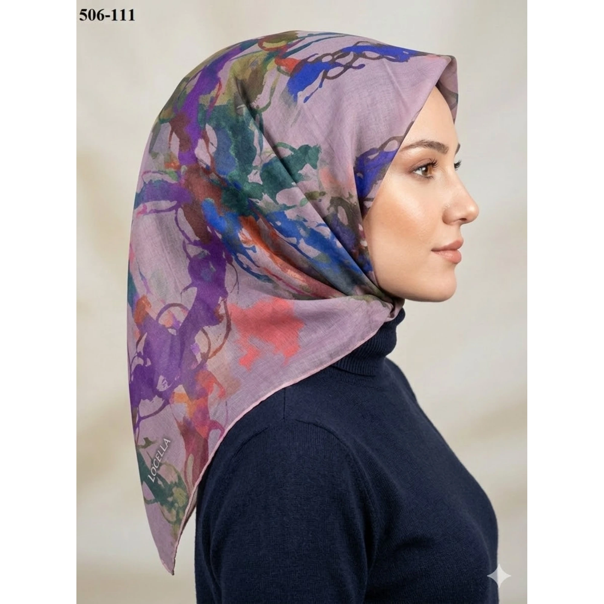 Locella Soft Pamuk Eşarp 506-111