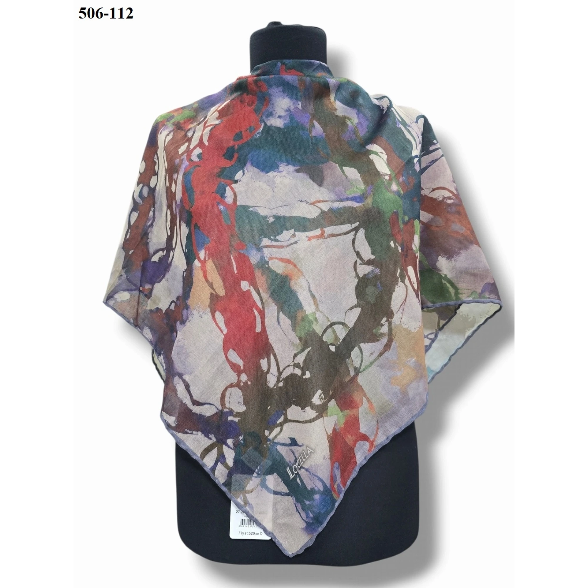 Locella Soft Pamuk Eşarp 506-112