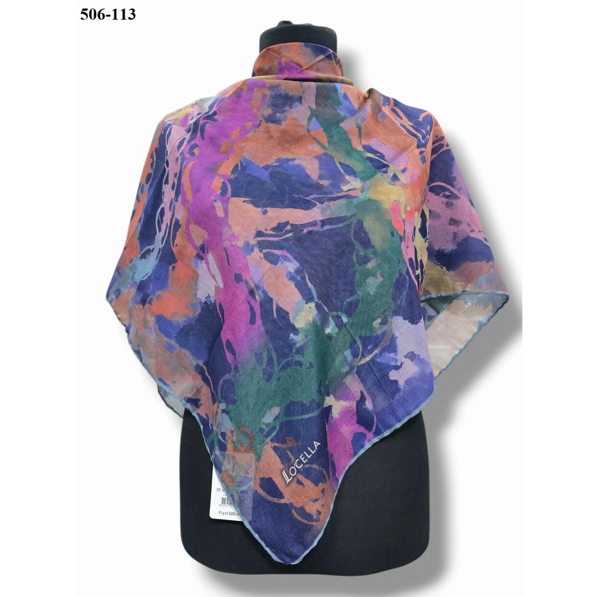 Locella Soft Pamuk Eşarp 506-113