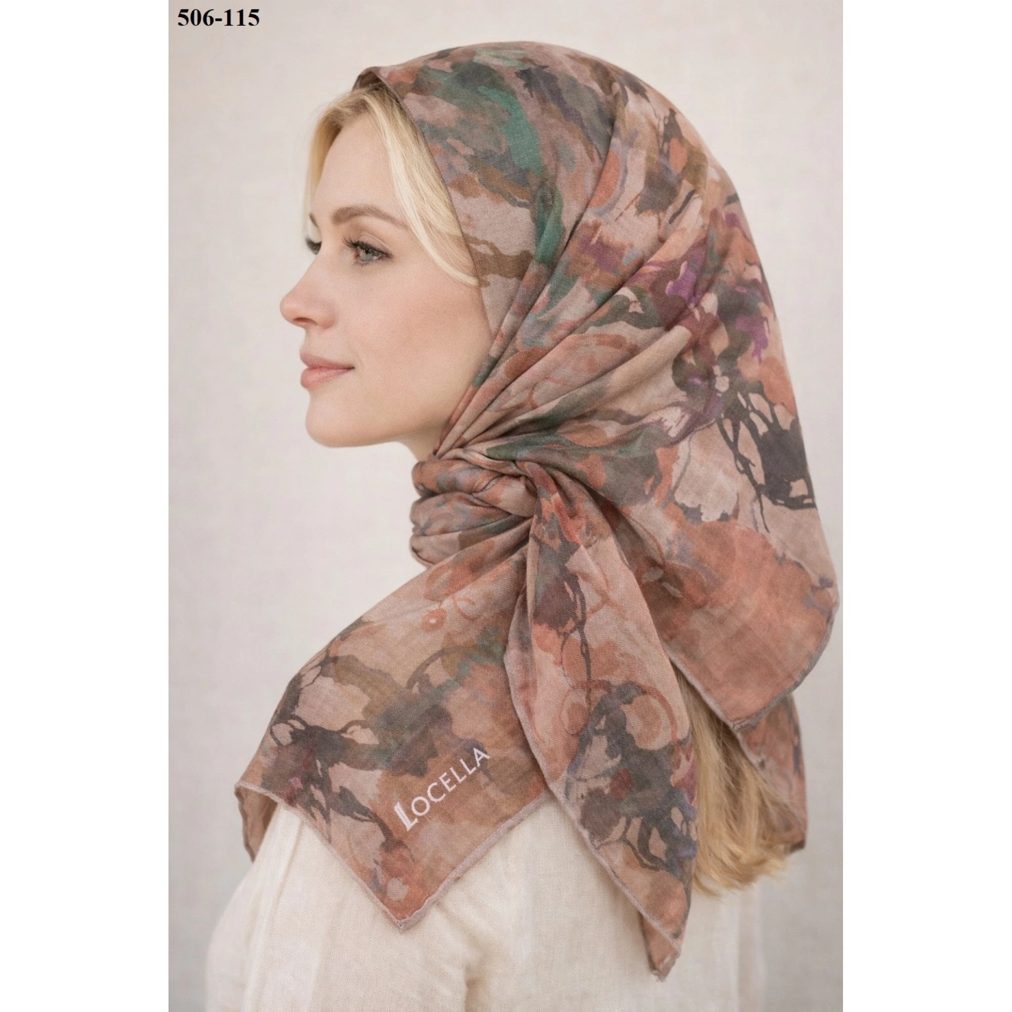 Locella Soft Pamuk Eşarp 506-115