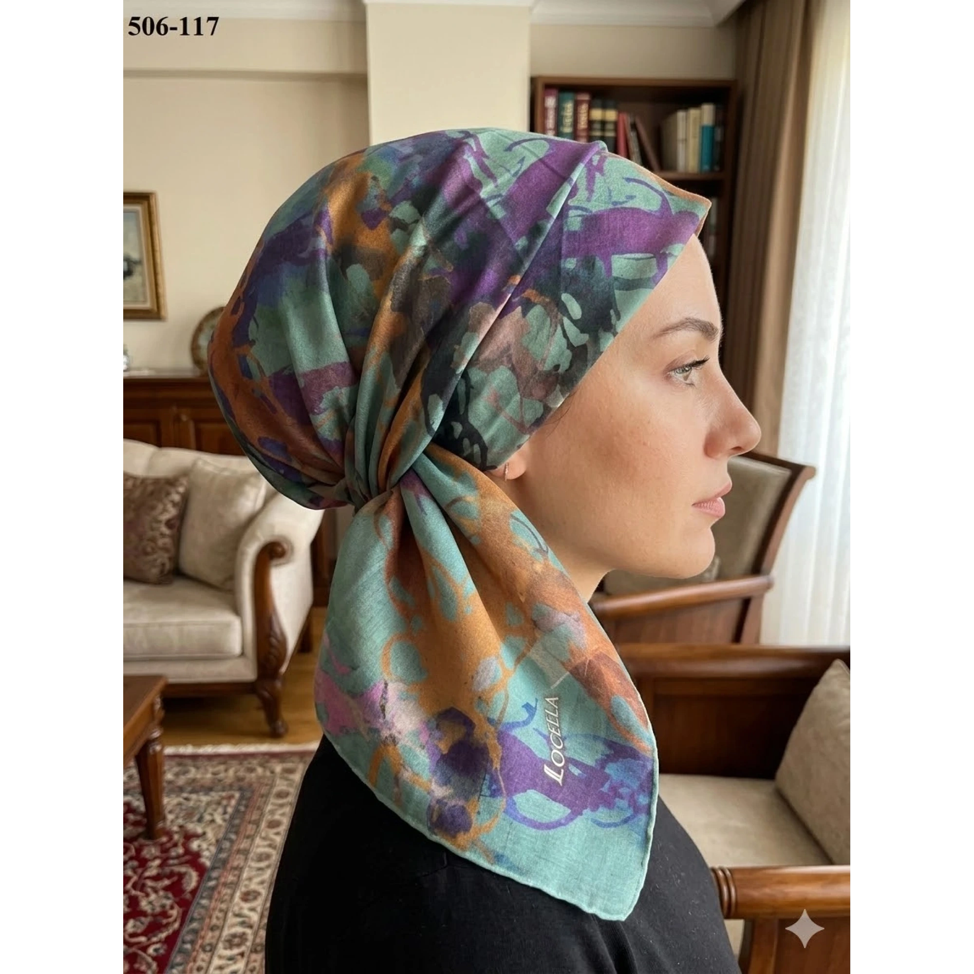 Locella Soft Pamuk Eşarp 506-117