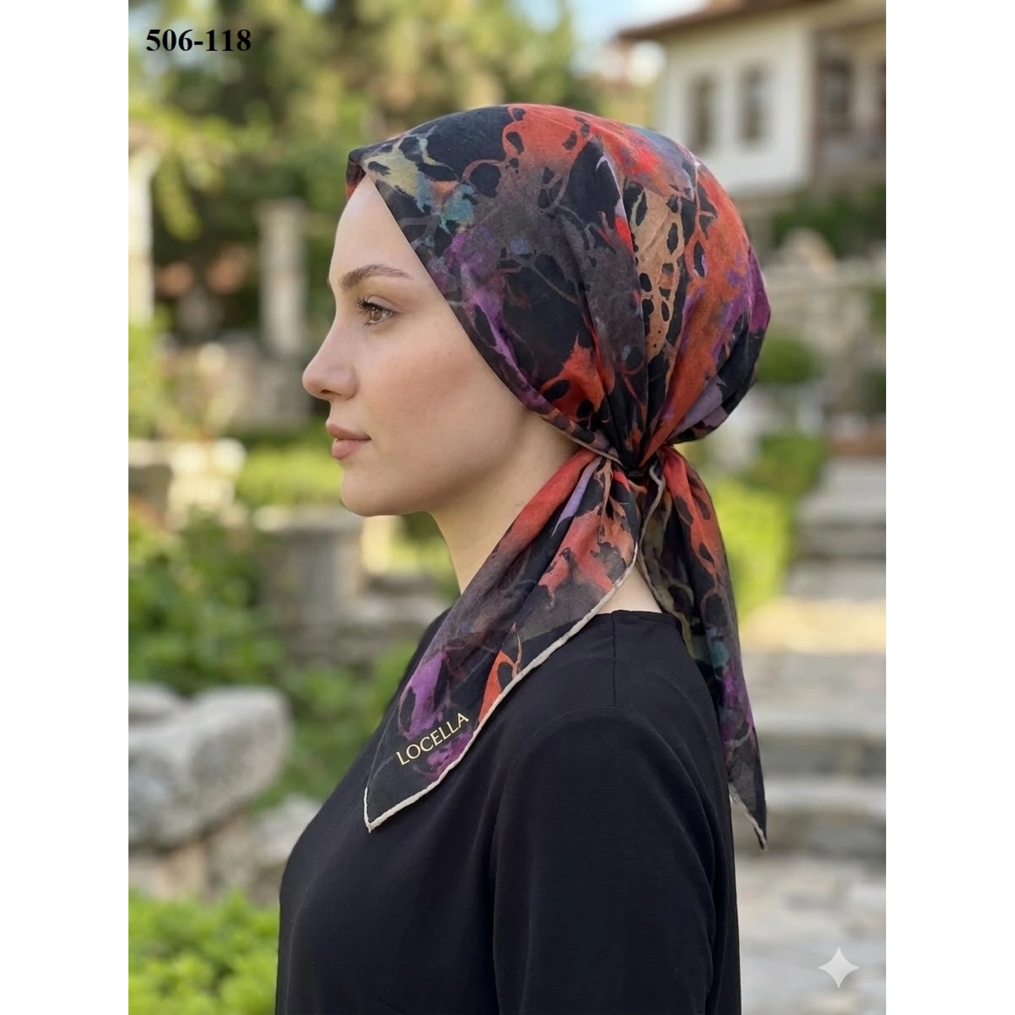 Locella Soft Pamuk Eşarp 506-118