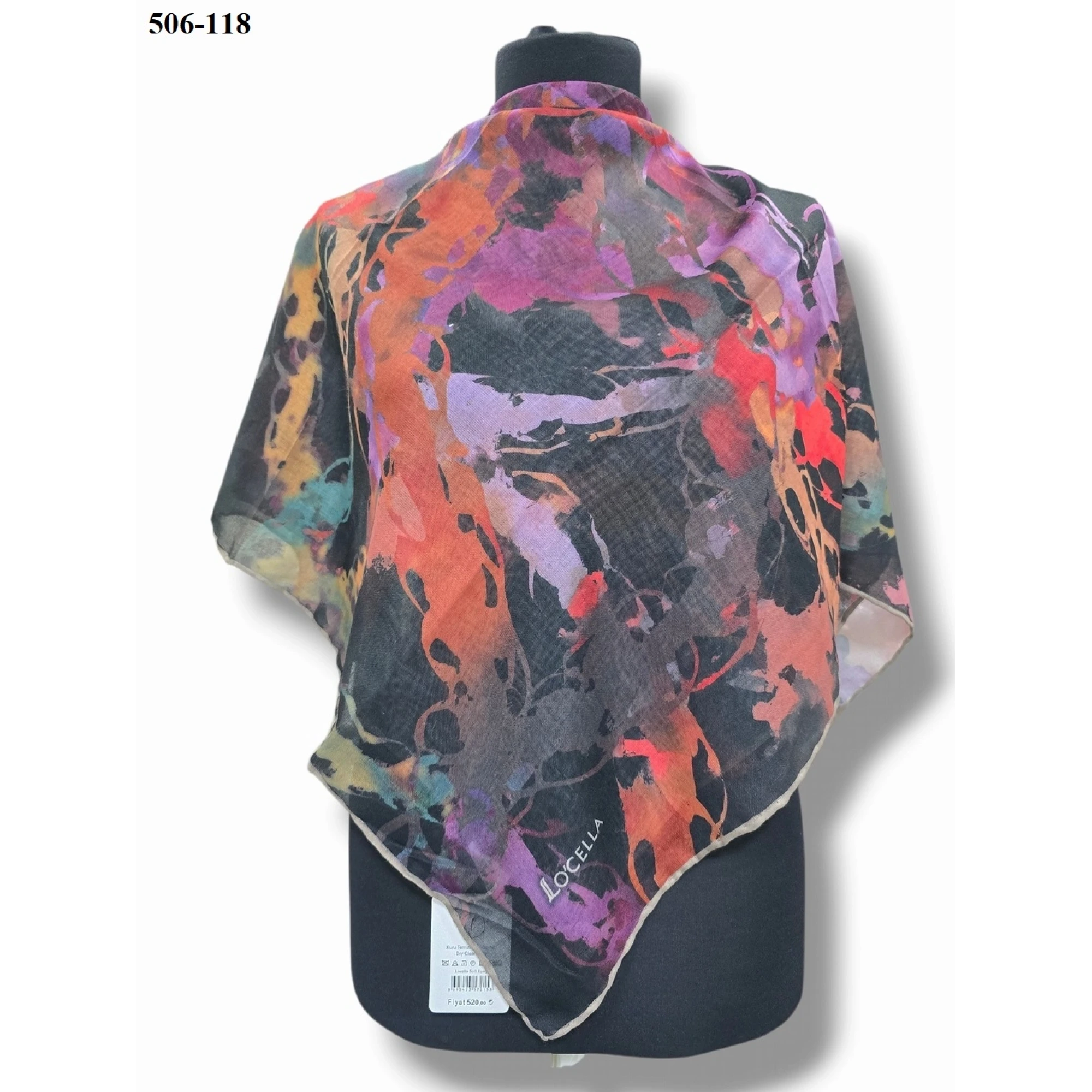 Locella Soft Pamuk Eşarp 506-118
