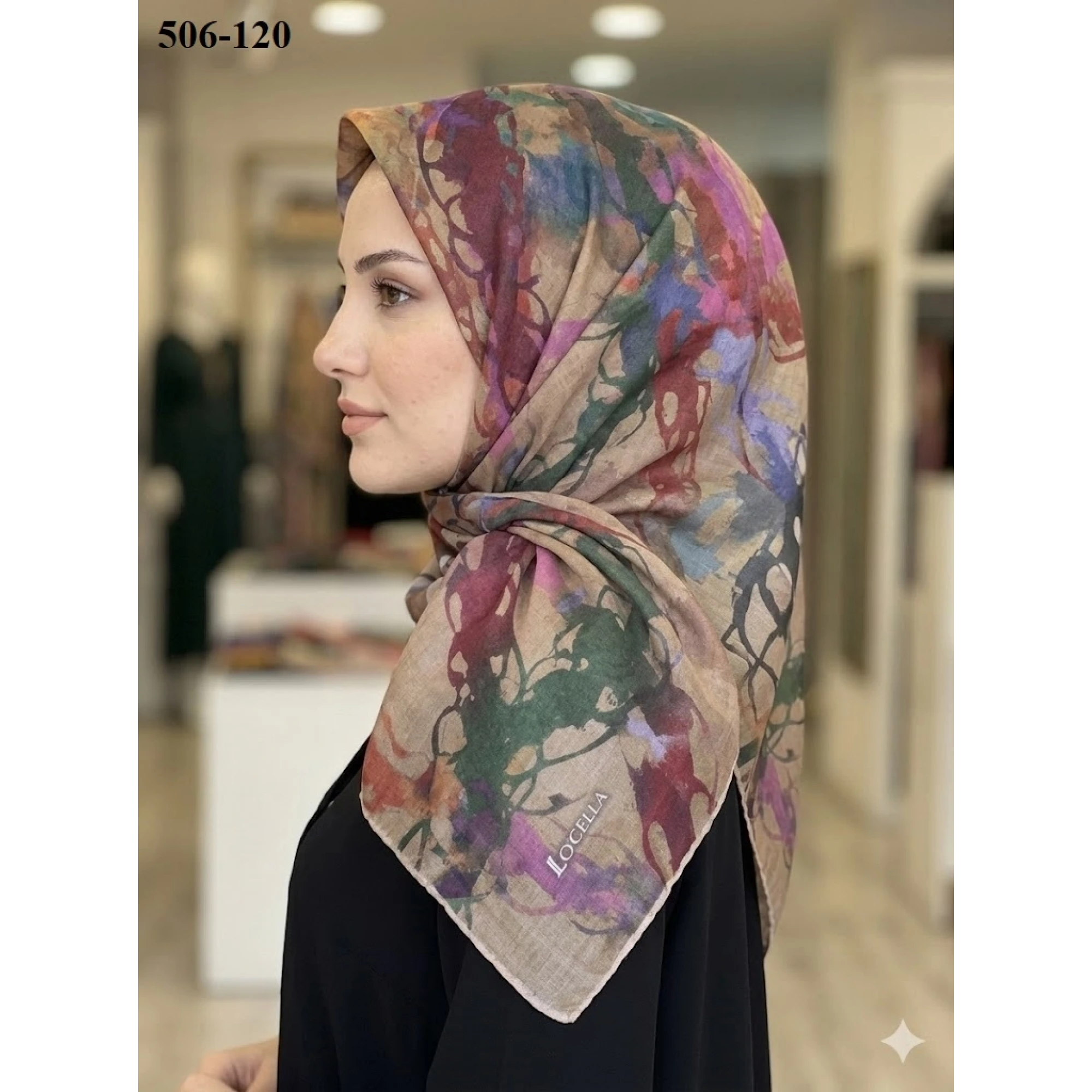 Locella Soft Pamuk Eşarp 506-120