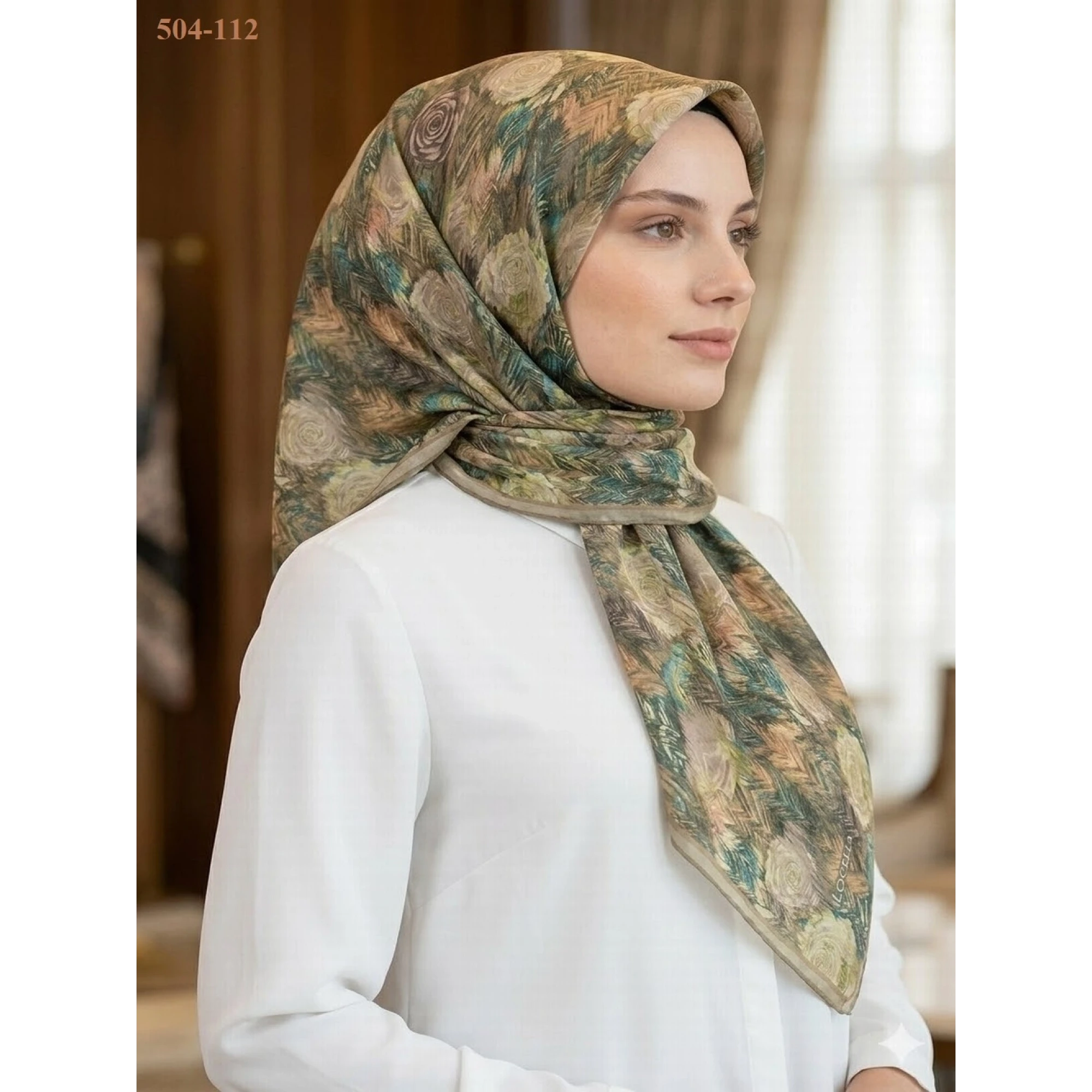 Locella Soft Pamuk Eşarp 504-112