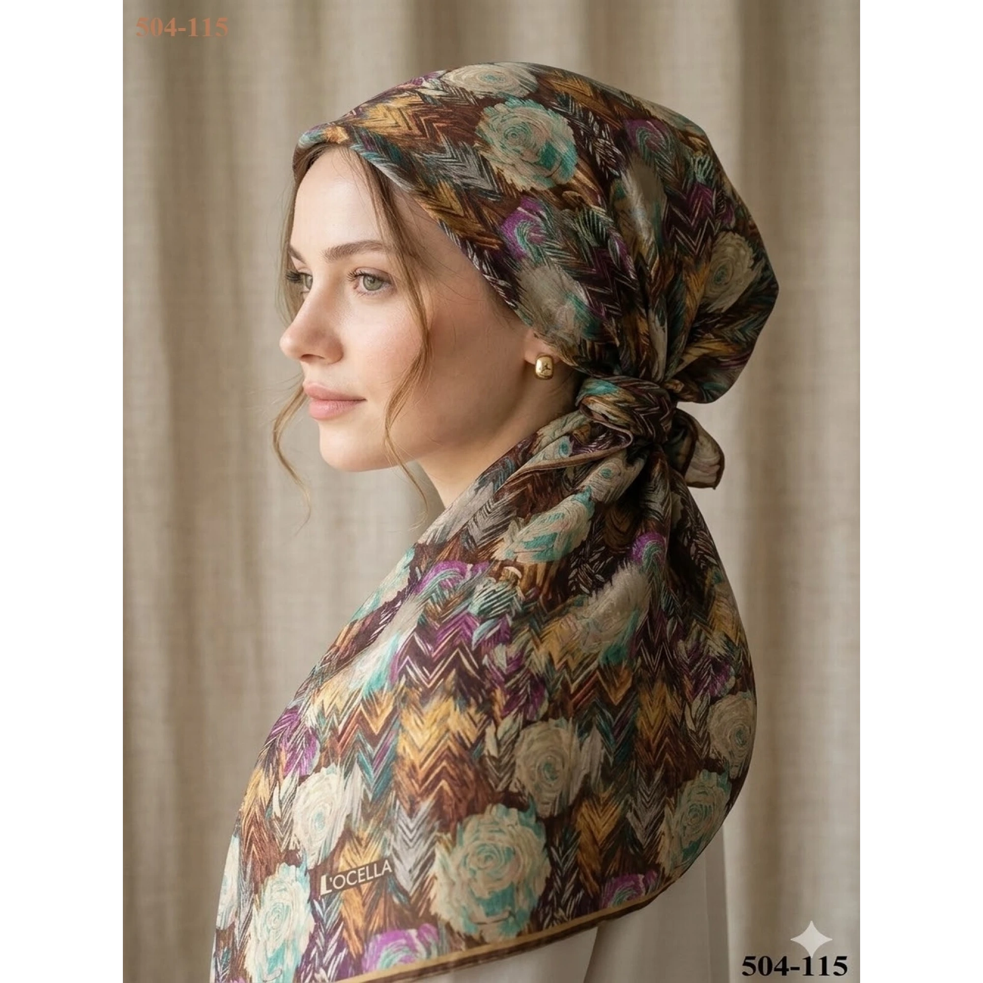 Locella Soft Pamuk Eşarp 504-115