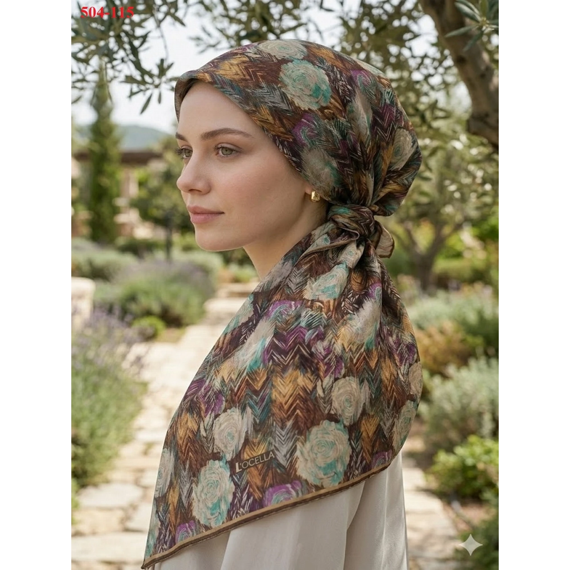 Locella Soft Pamuk Eşarp 504-115