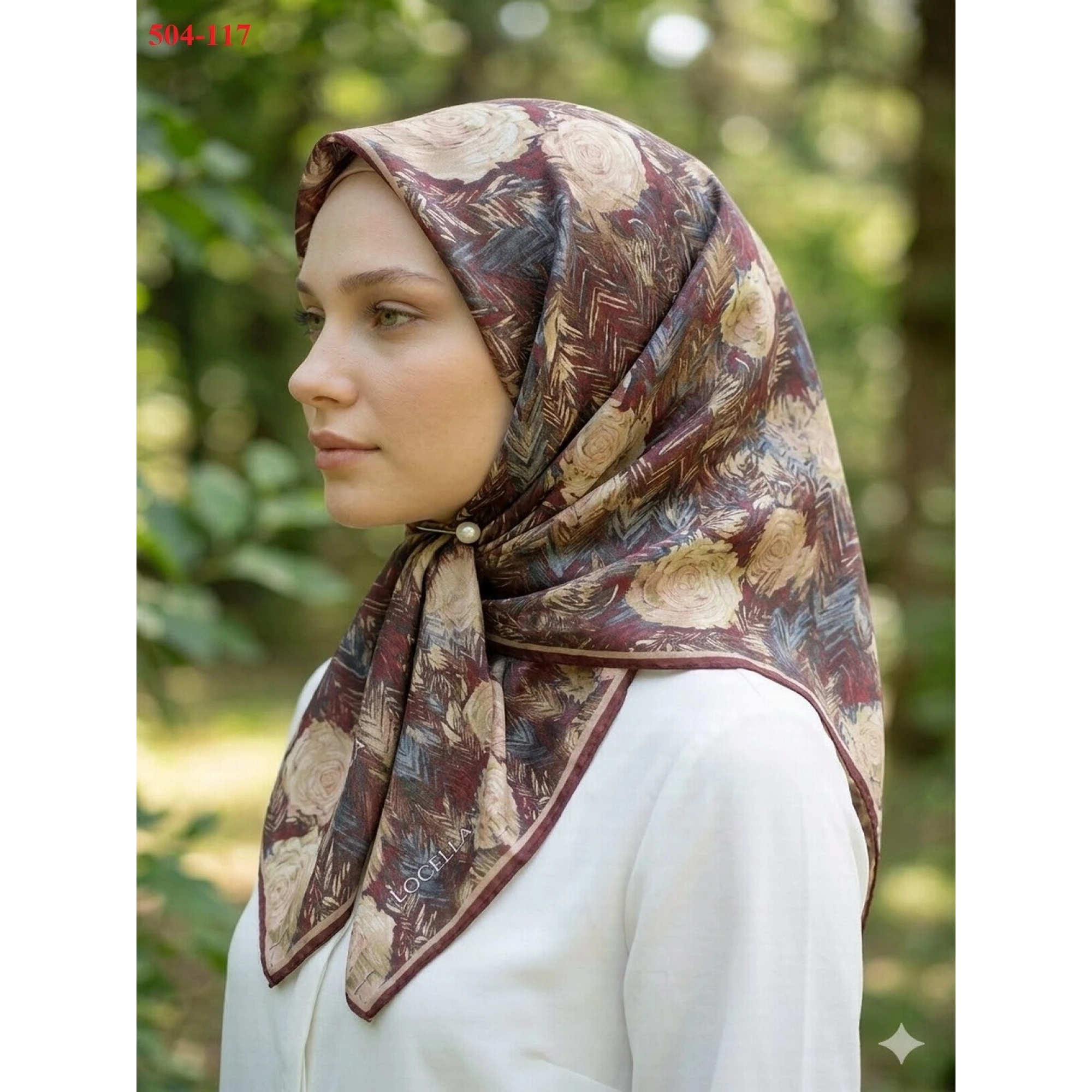 Locella Soft Pamuk Eşarp 504-117