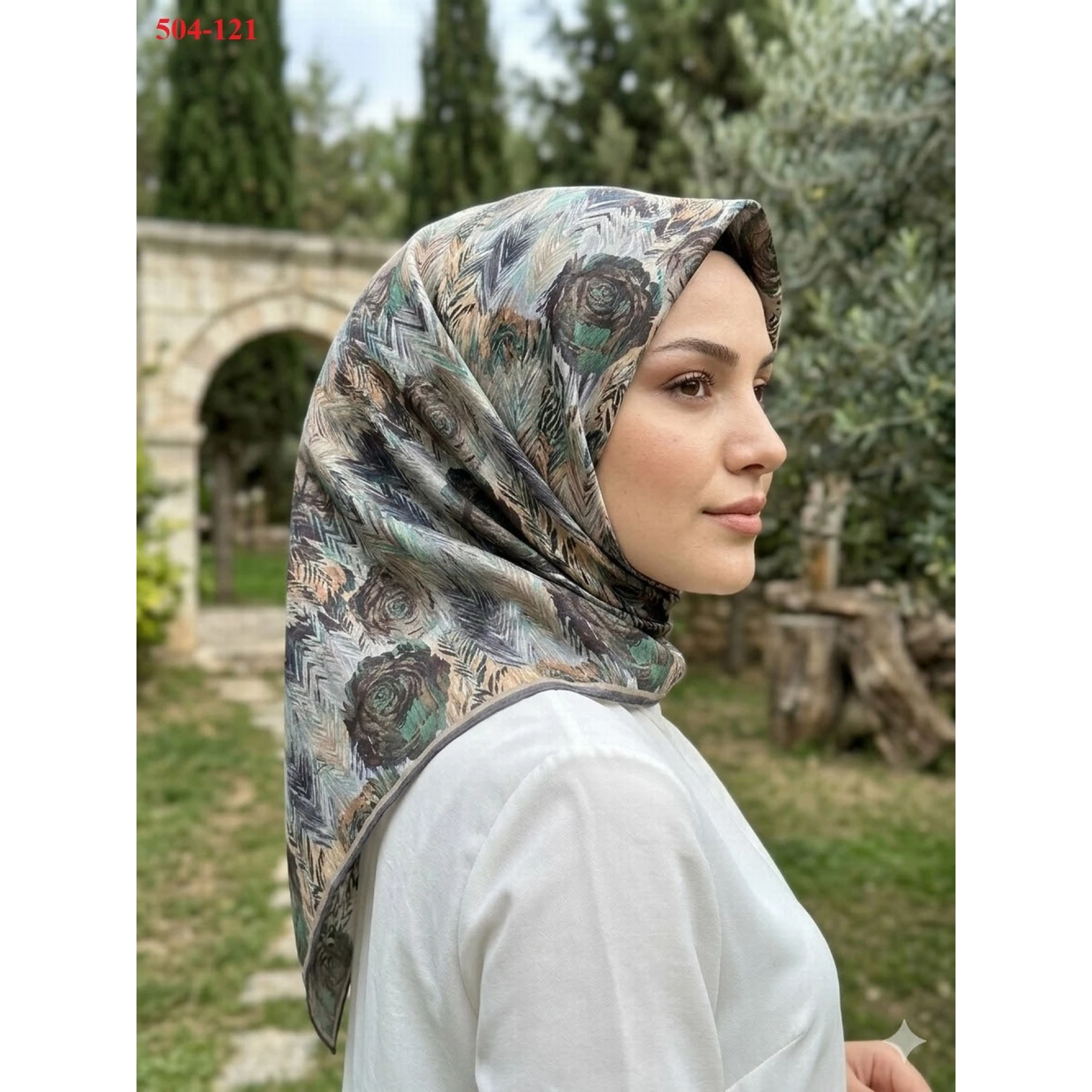 Locella Soft Pamuk Eşarp 504-121