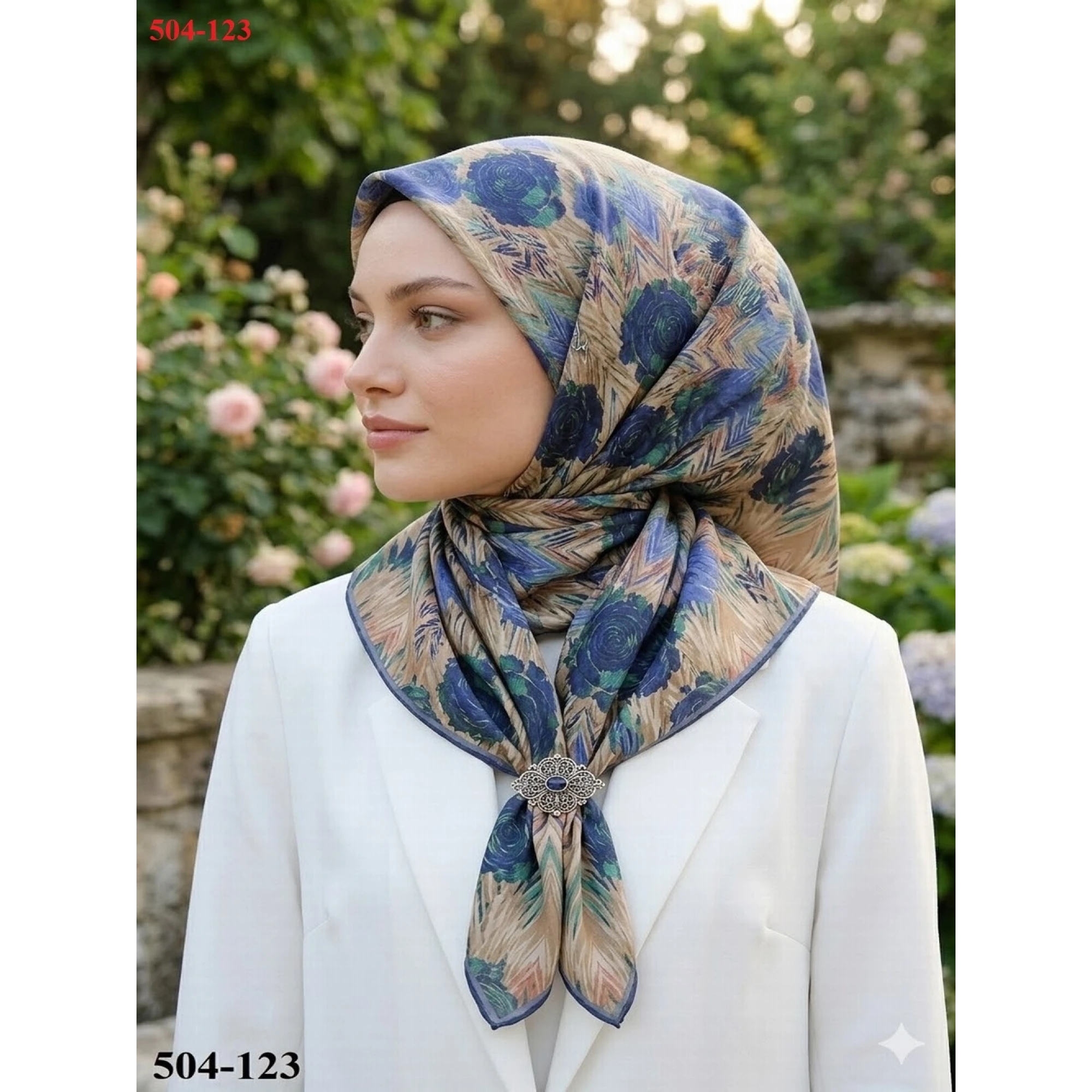 Locella Soft Pamuk Eşarp 504-123