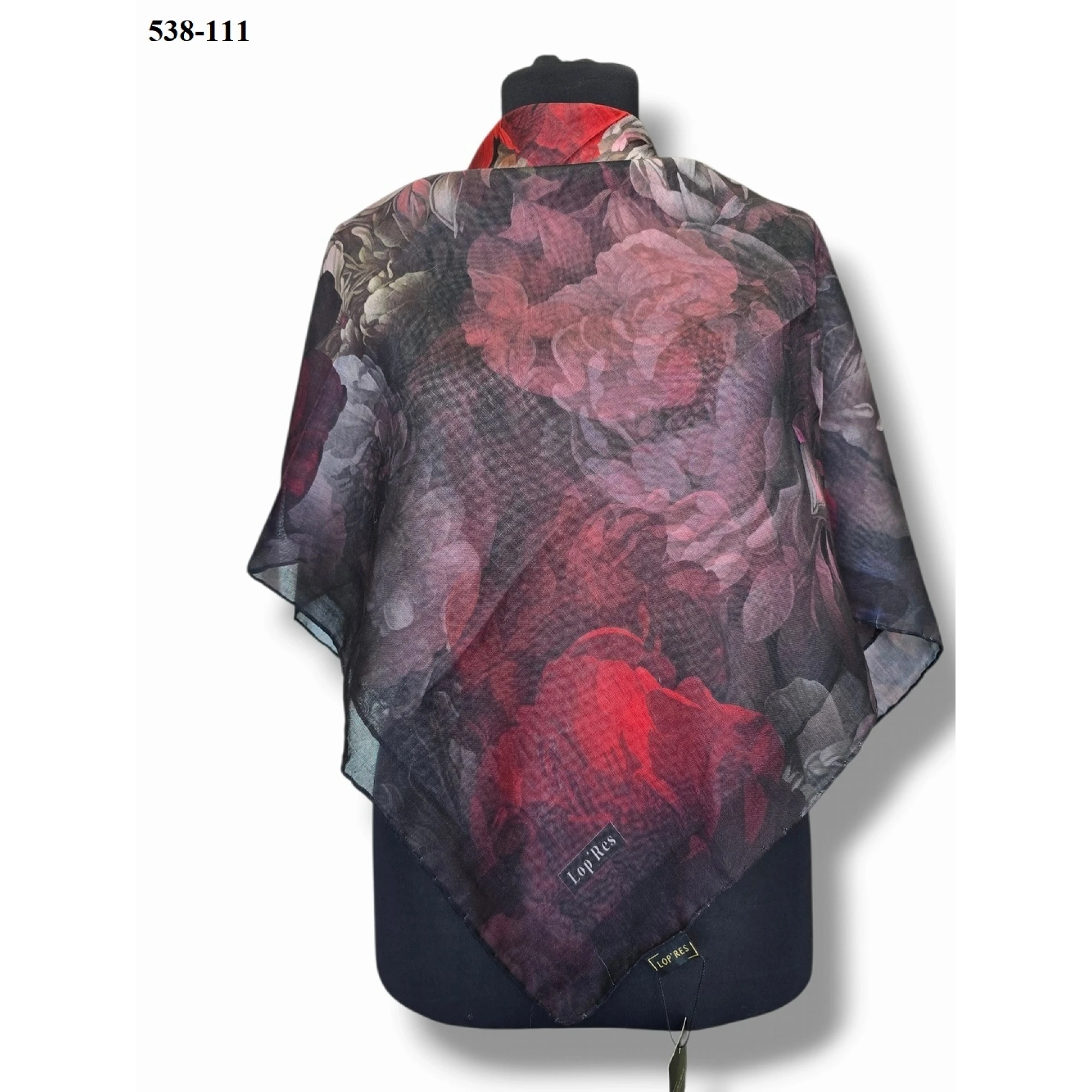 Lopres Dijital Soft Pamuk Eşarp 538-111