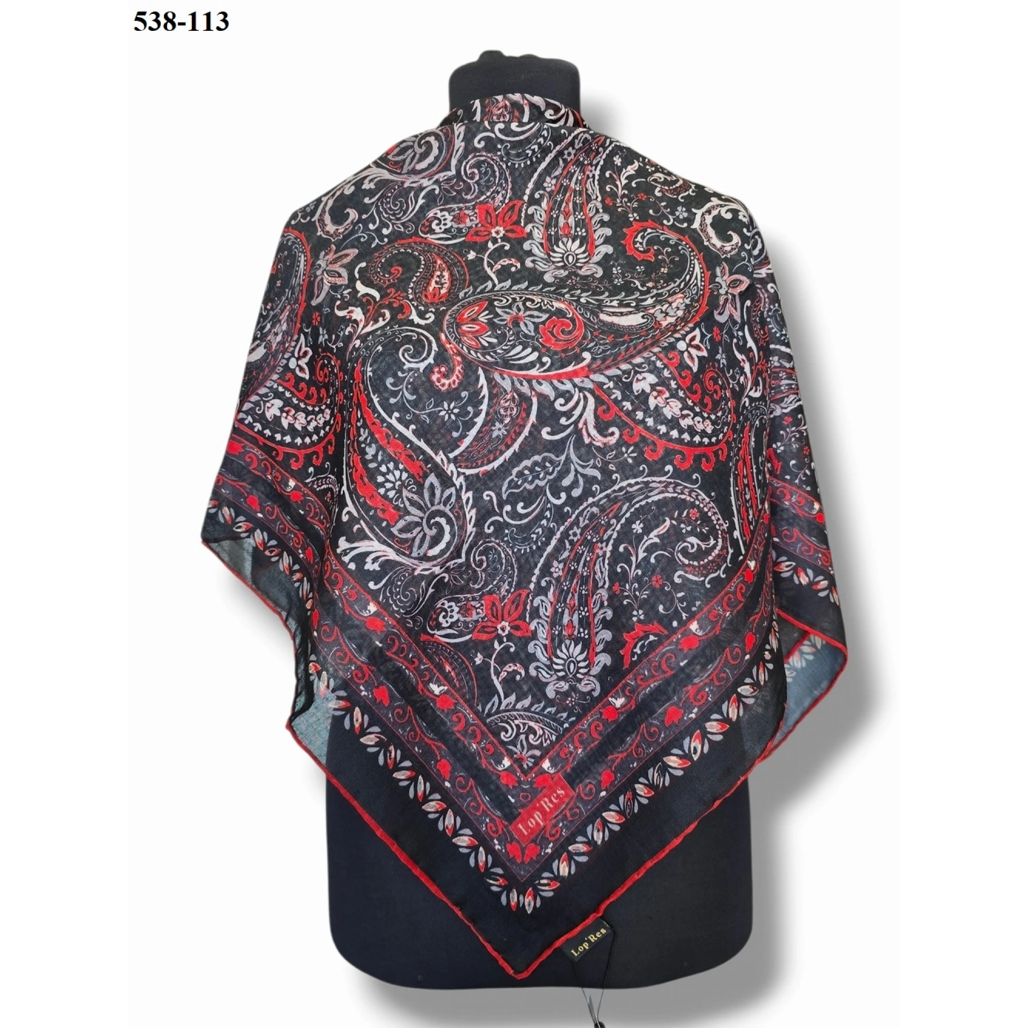 Lopres Dijital Soft Pamuk Eşarp 538-113