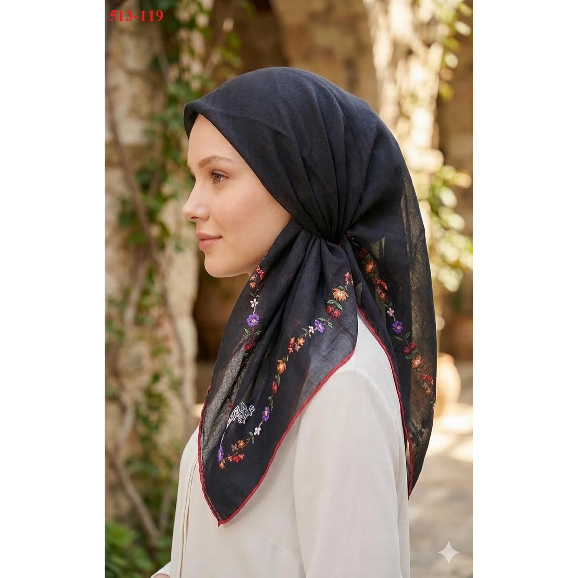 Bonjela Soft Pamuk Eşarp 513-119