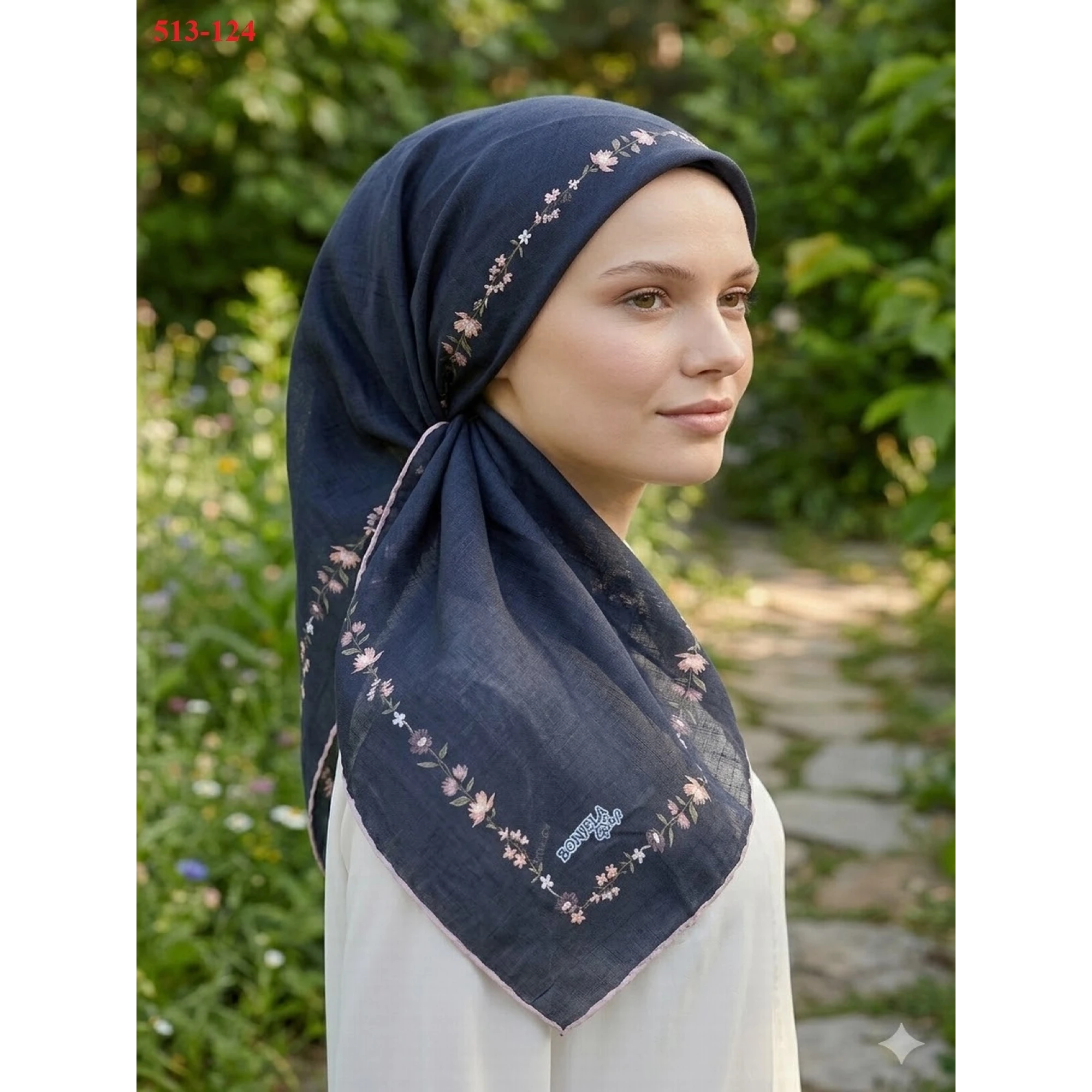 Bonjela Soft Pamuk Eşarp 513-124