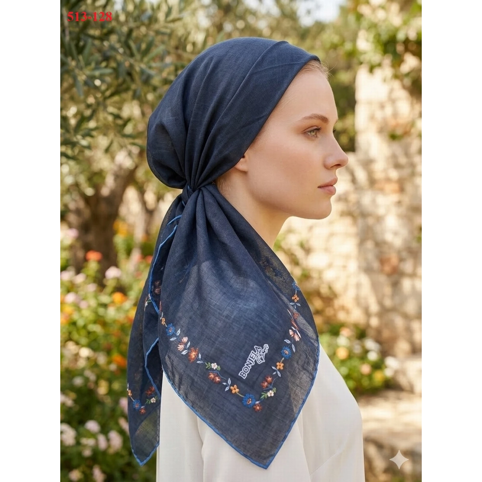Bonjela Soft Pamuk Eşarp 513-128
