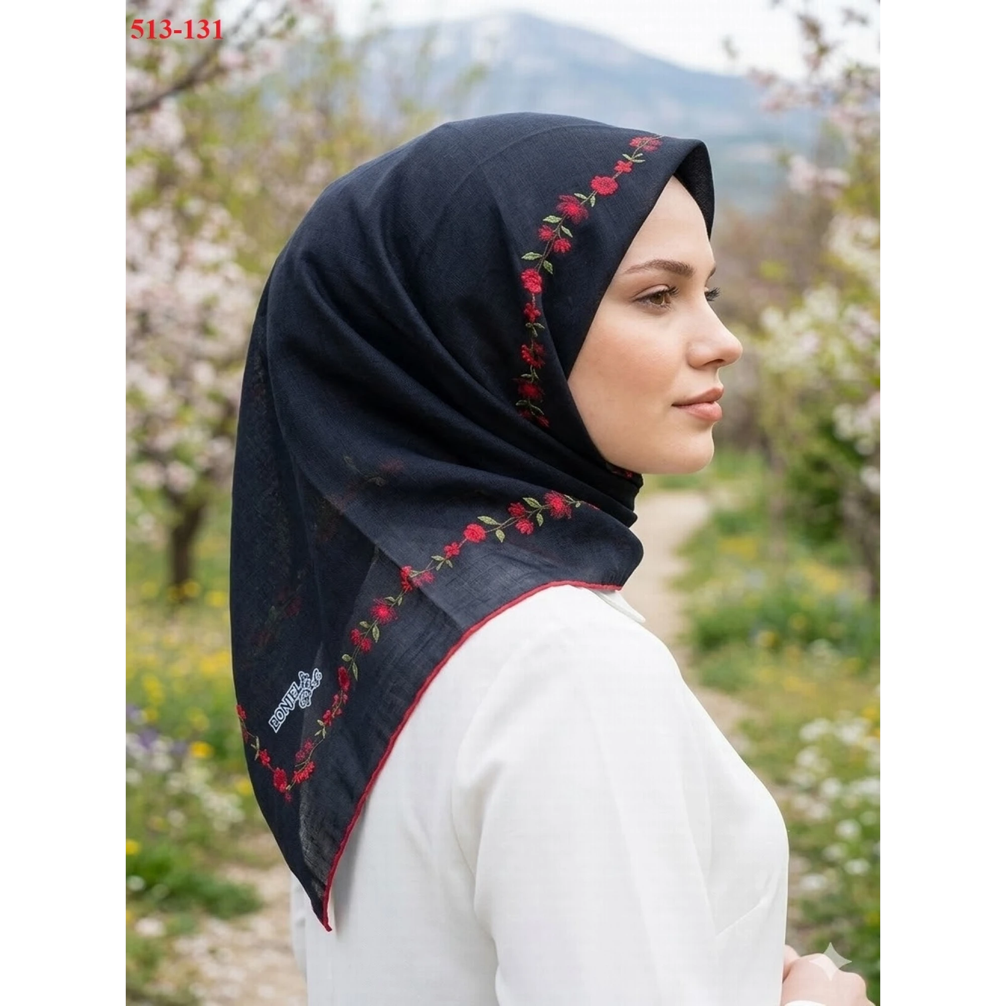 Bonjela Soft Pamuk Eşarp 513-131