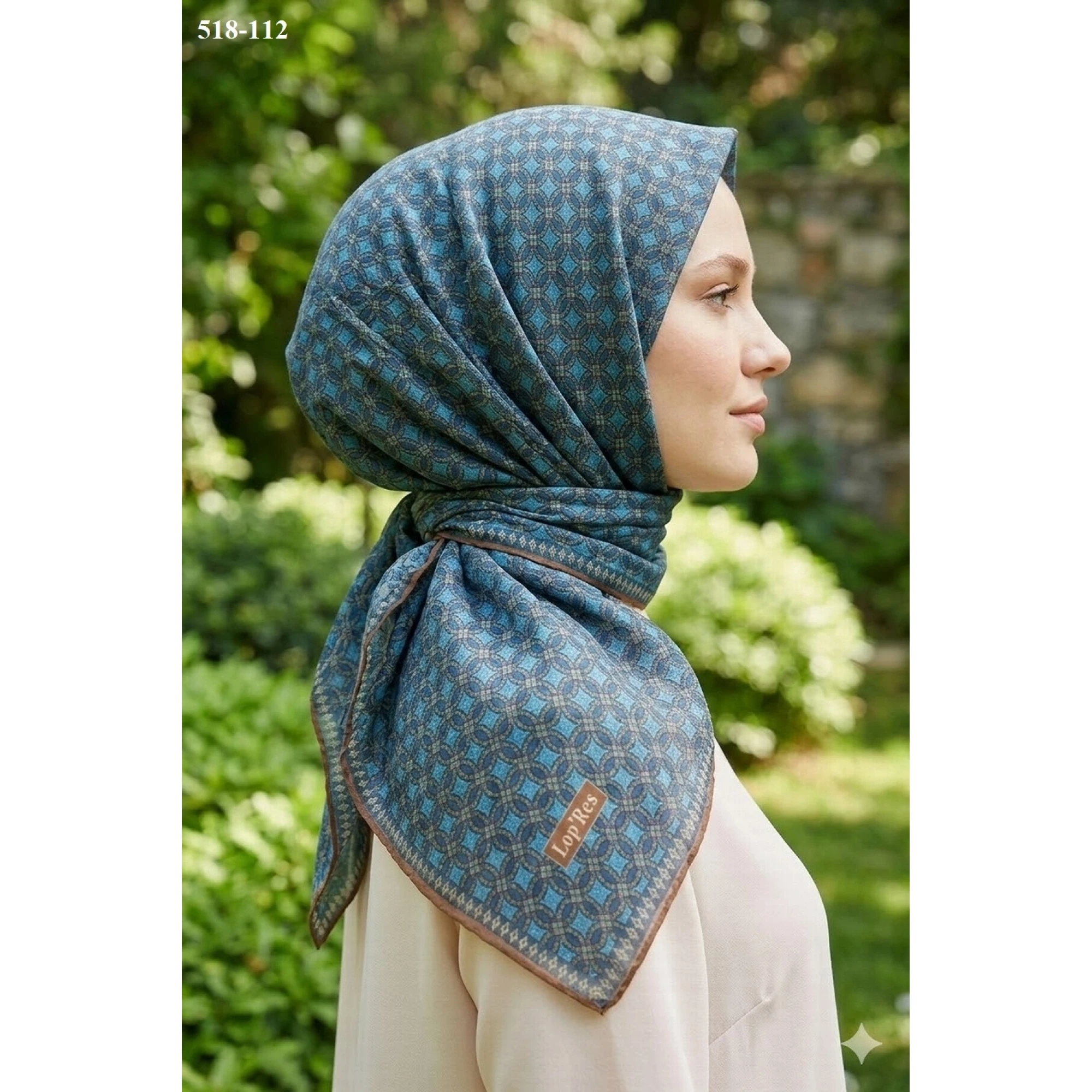 Lopres Dijital Soft Eşarp 518-112