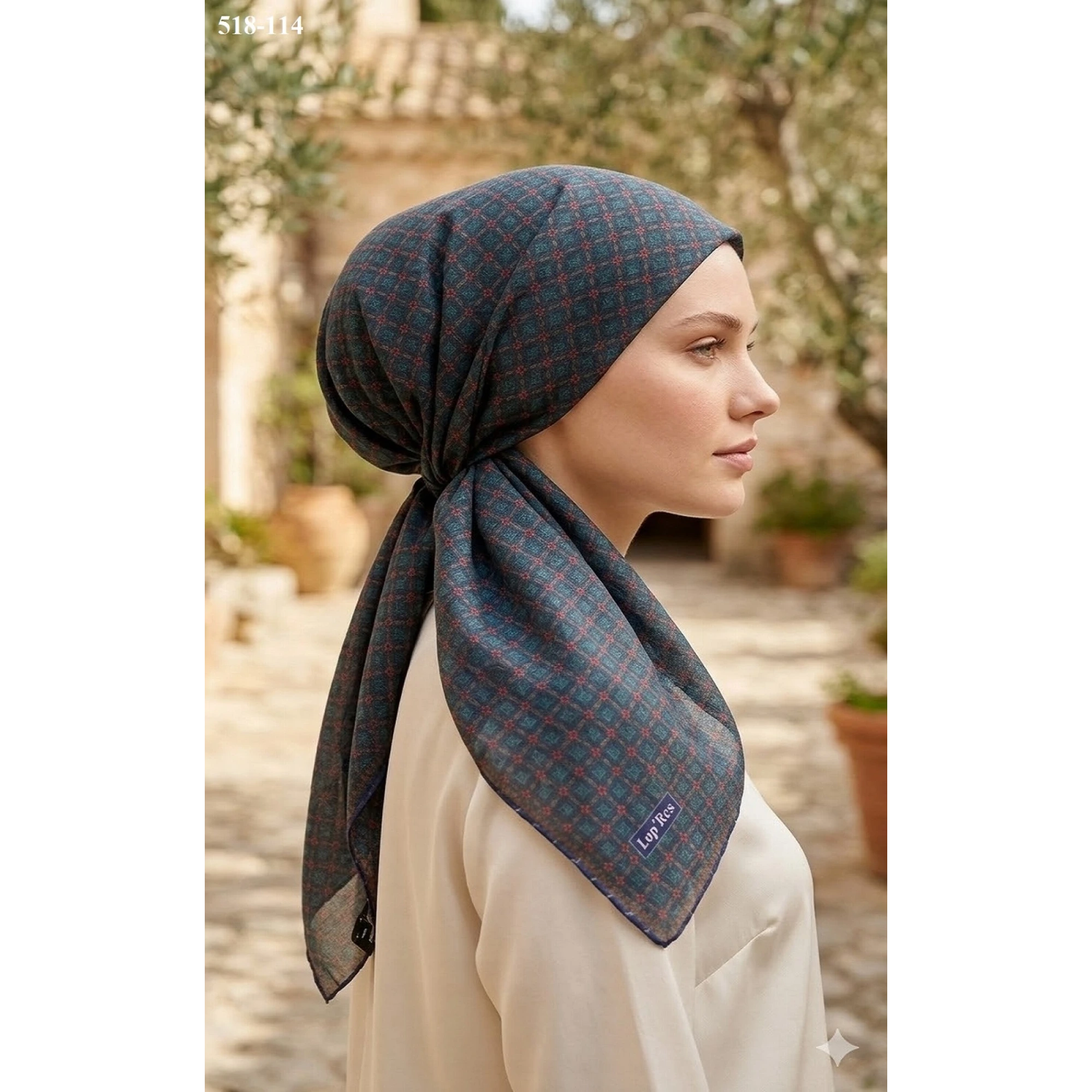 Lopres Dijital Soft Eşarp 518-114