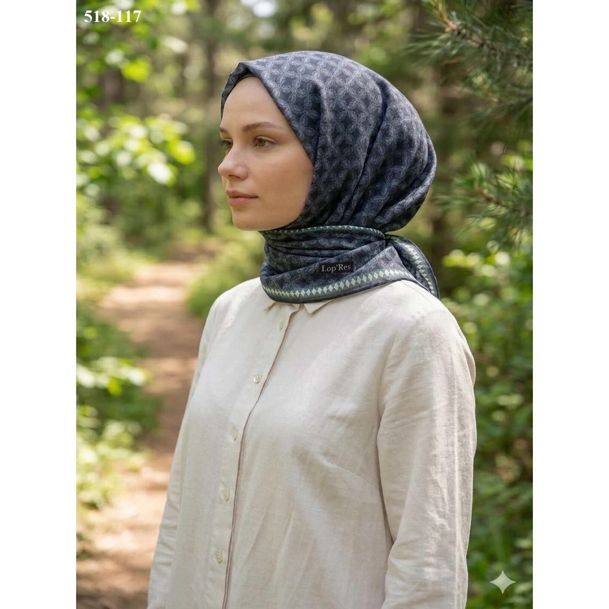 Lopres Dijital Soft Eşarp 518-117